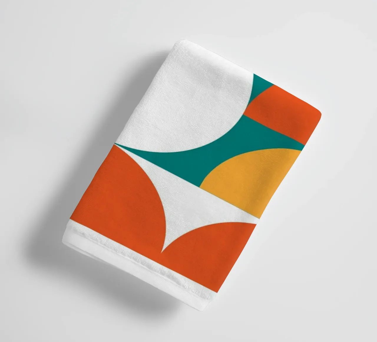 Bauhaus Geometrisch 1923 | Abstract Ontwerp Print badhanddoek van NorwesClub
