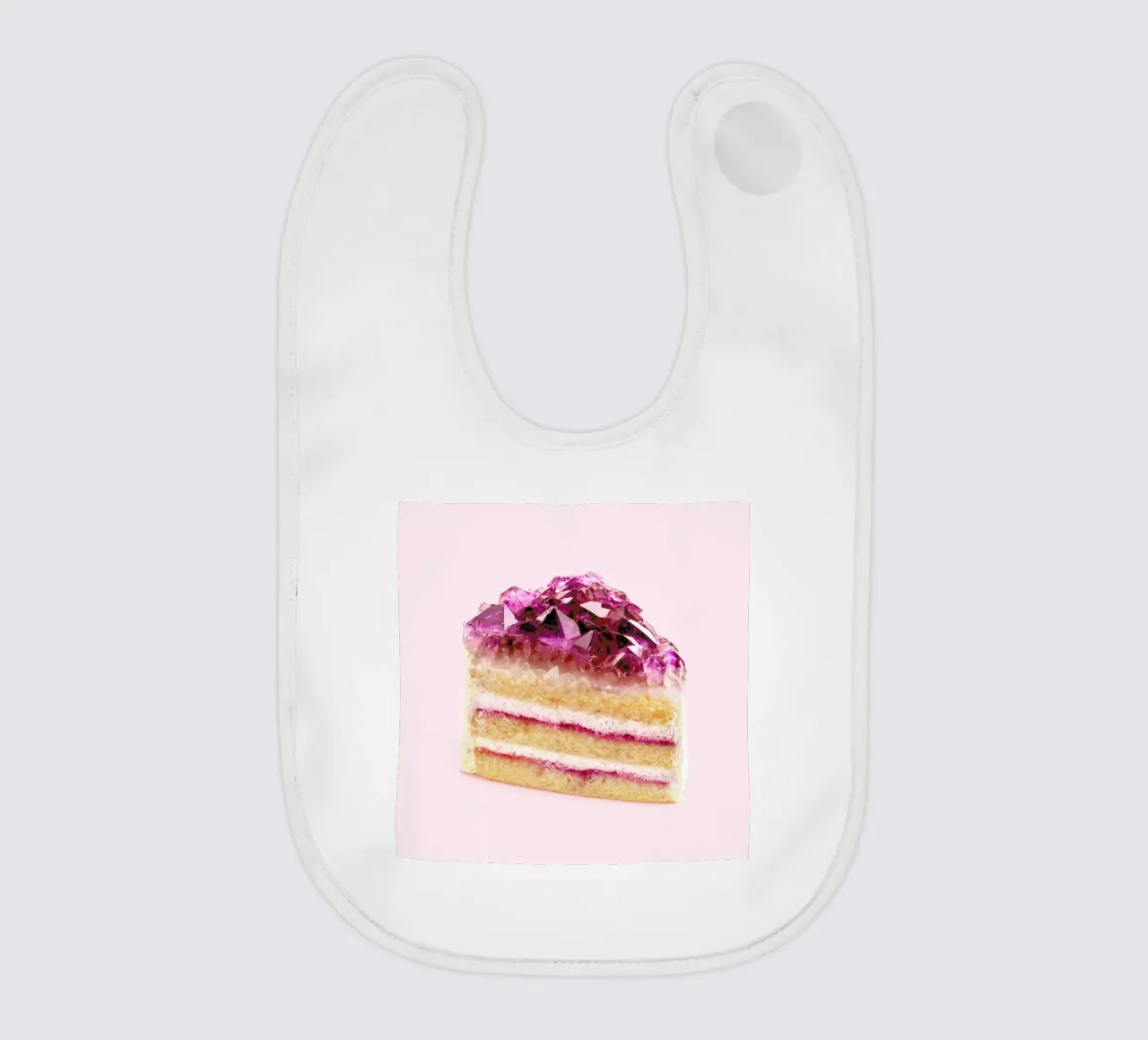 Quartz Cake bavaglino da Paul Fuentes Design