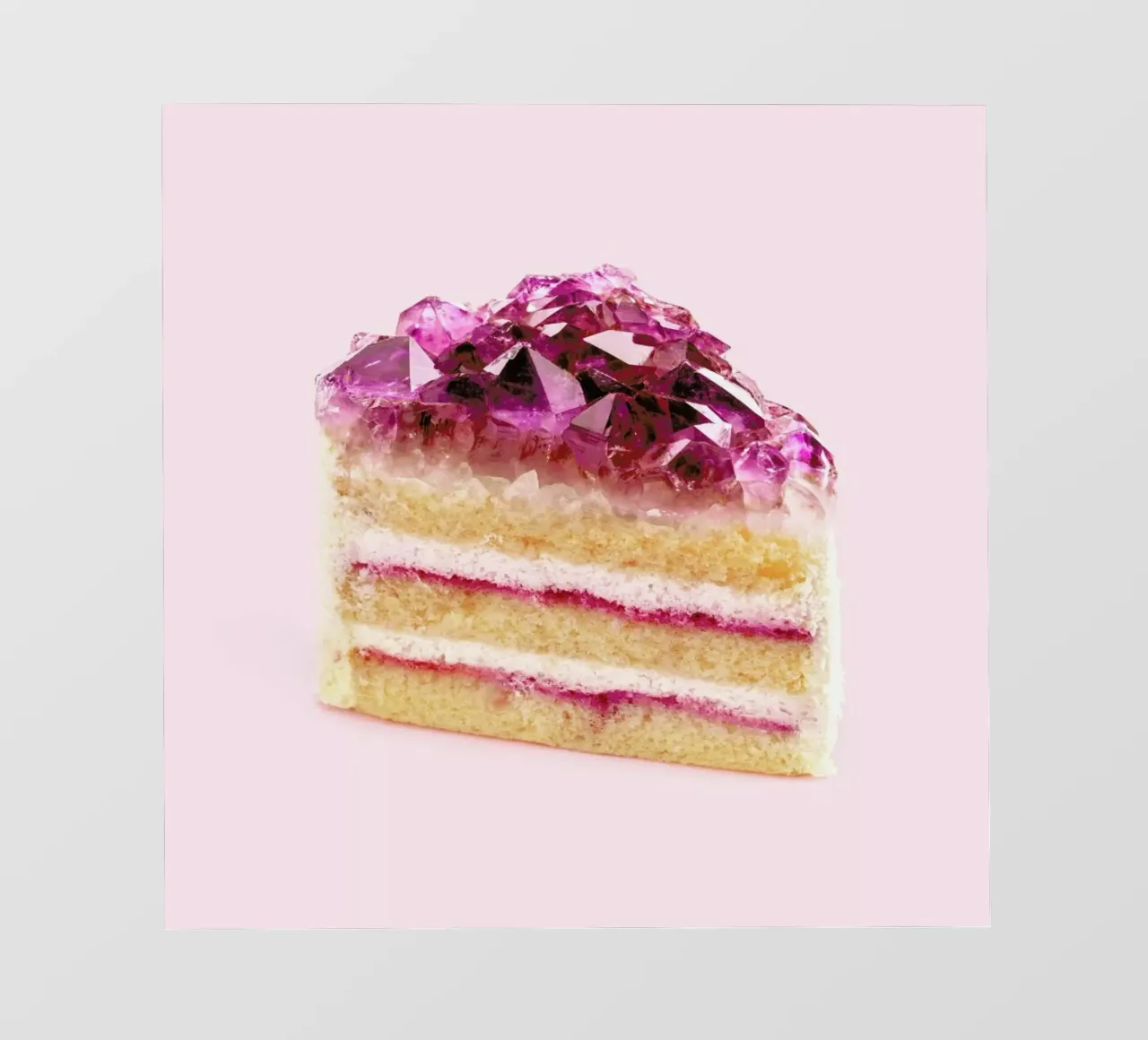 Quartz Cake telo in pvc da Paul Fuentes Design