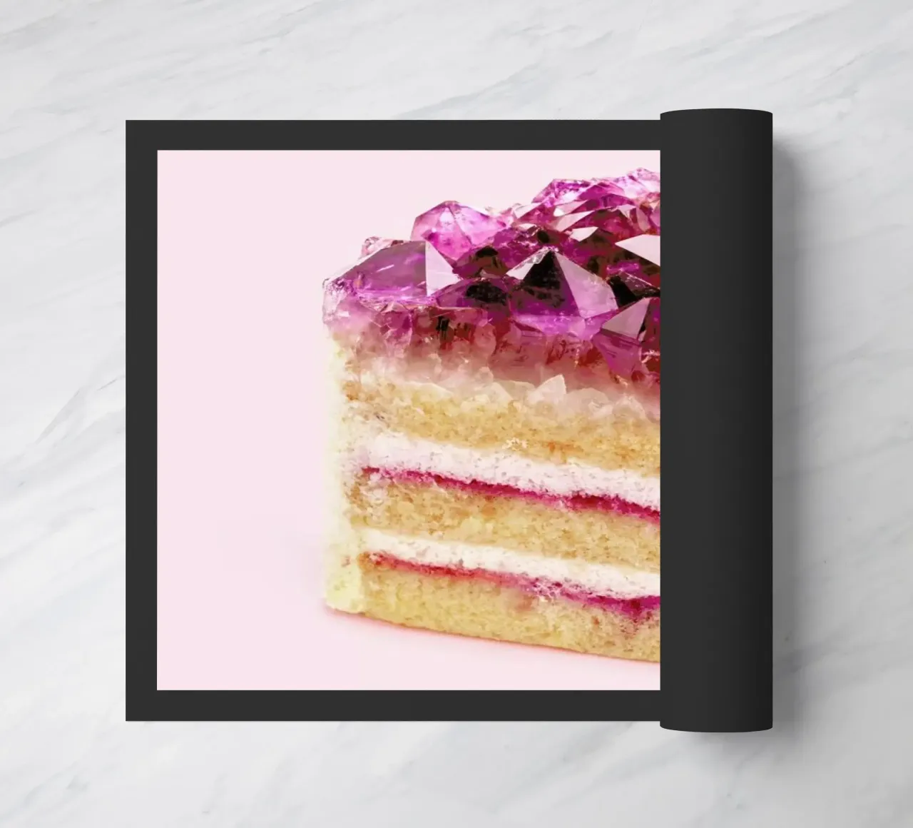 Quartz Cake zerbino da Paul Fuentes Design