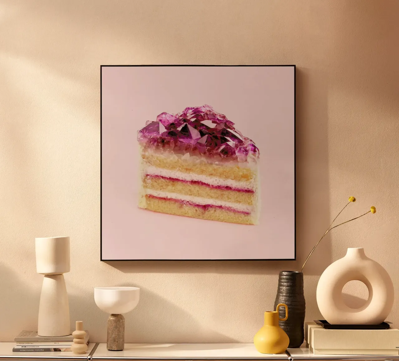 Quartz Cake plexiglass da Paul Fuentes Design