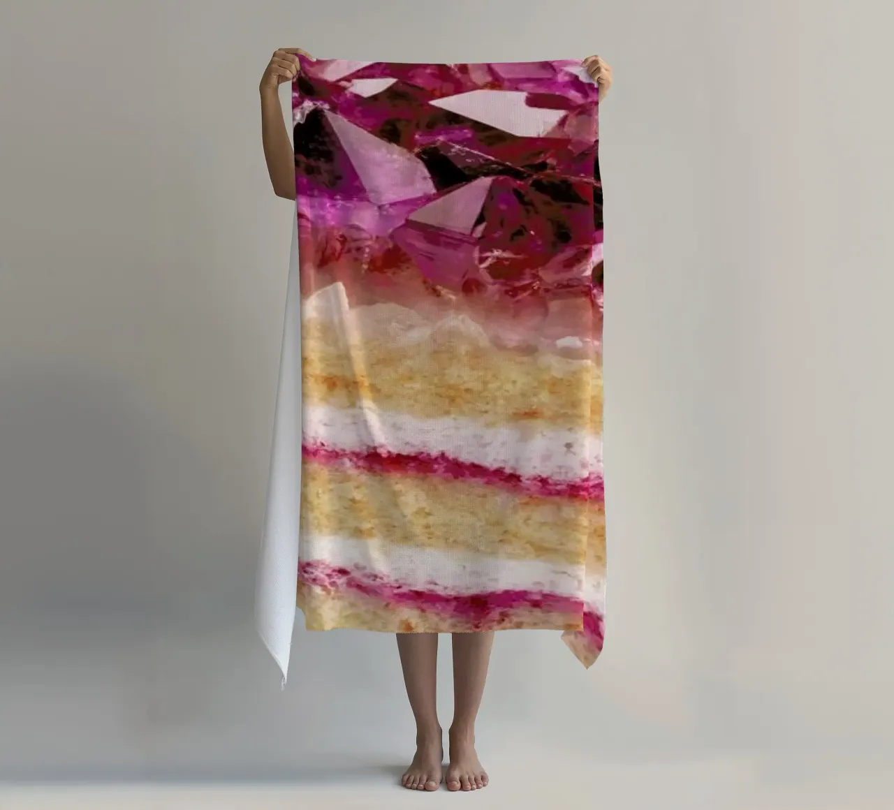 Quartz Cake telo mare da Paul Fuentes Design