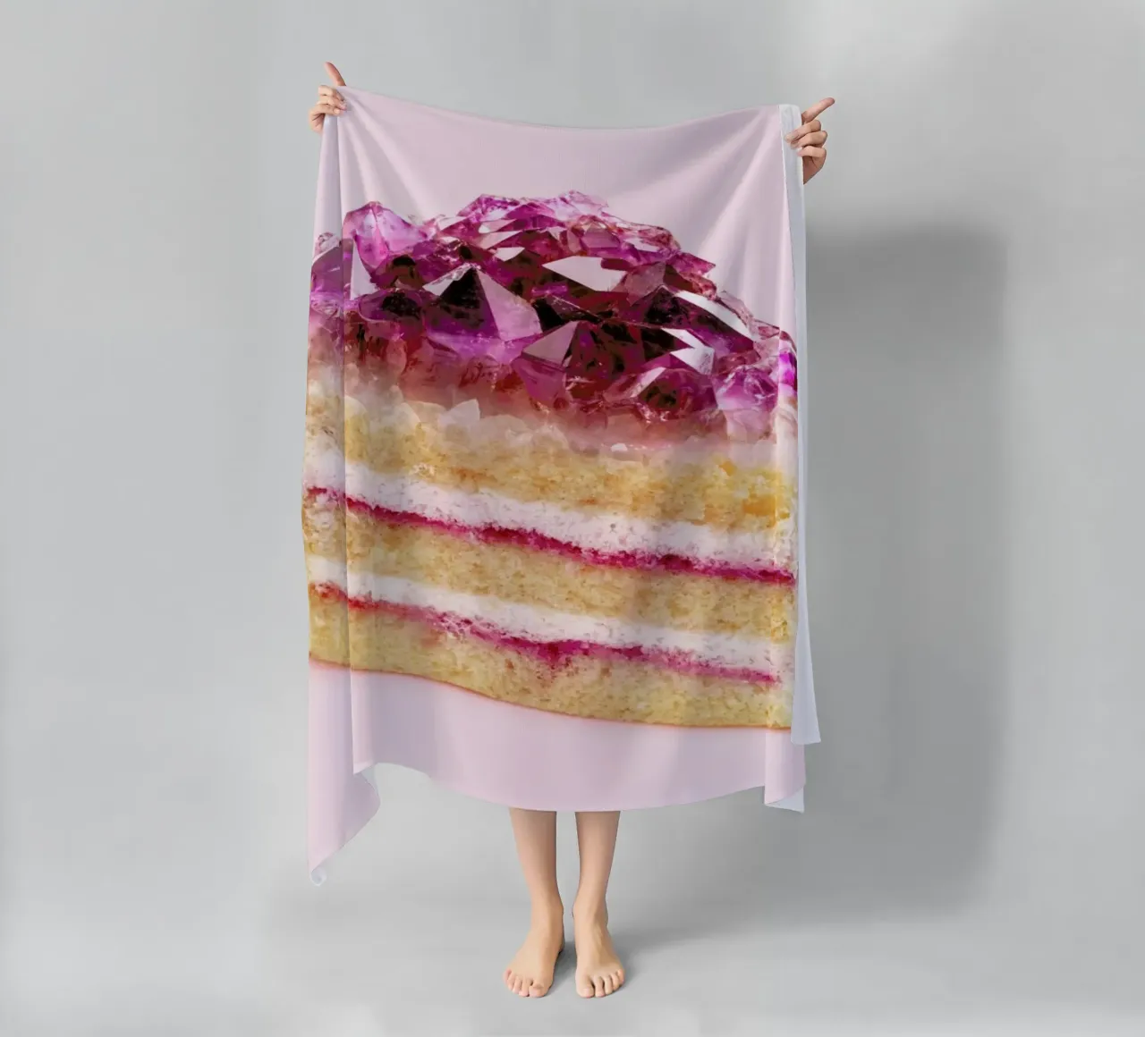 Quartz Cake telo mare da Paul Fuentes Design