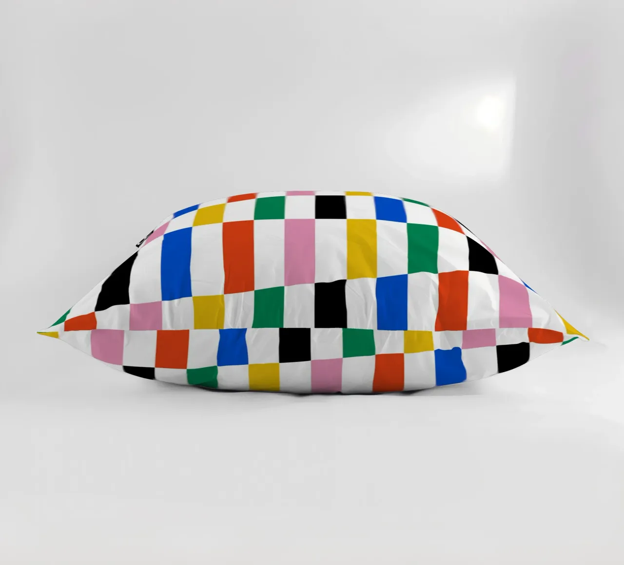 Bauhaus Stripe Pattern | Geometric Abstract Art decorative cushion by NorwesClub