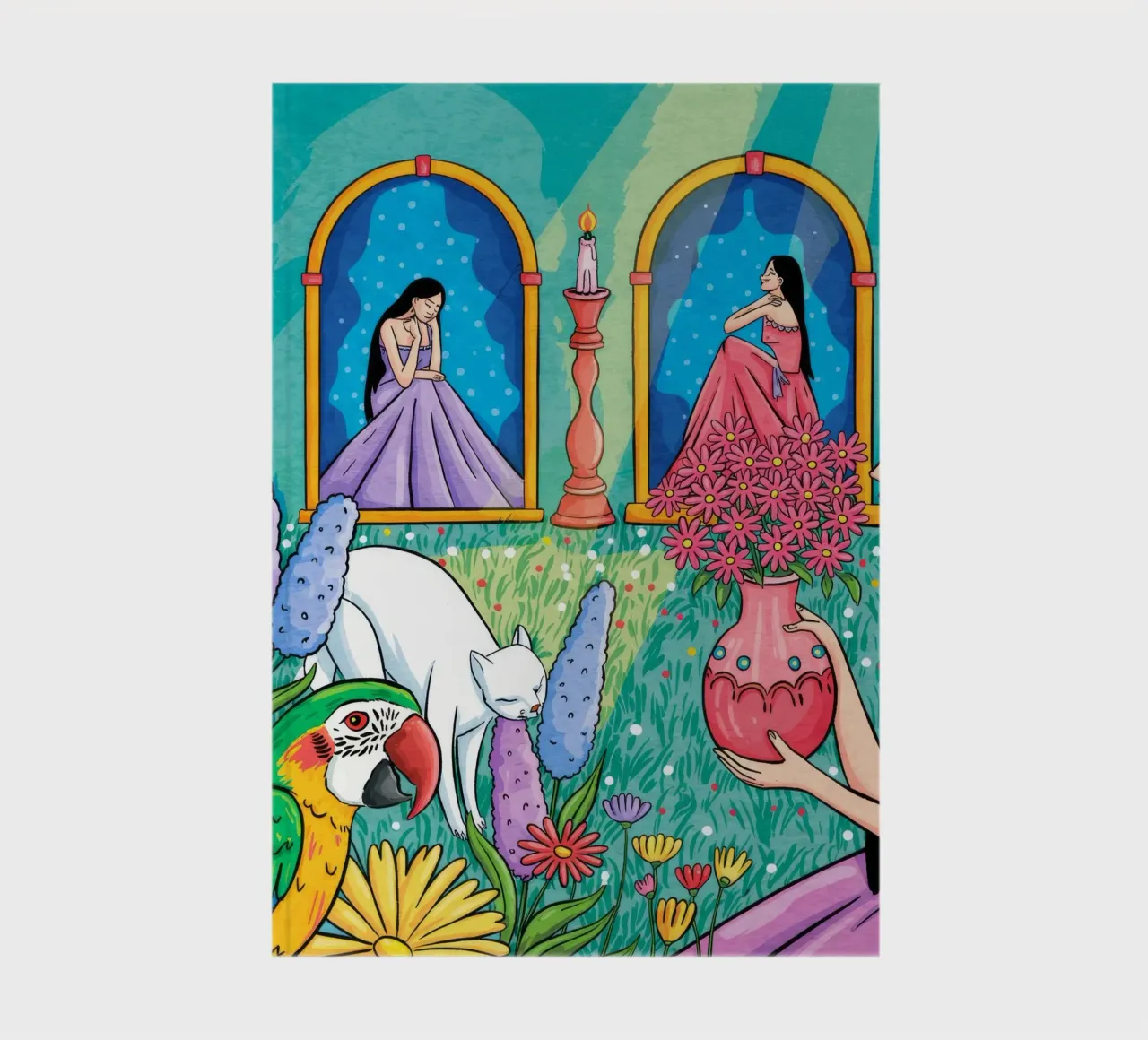 Archway Reverie notebook by Murni Strokes