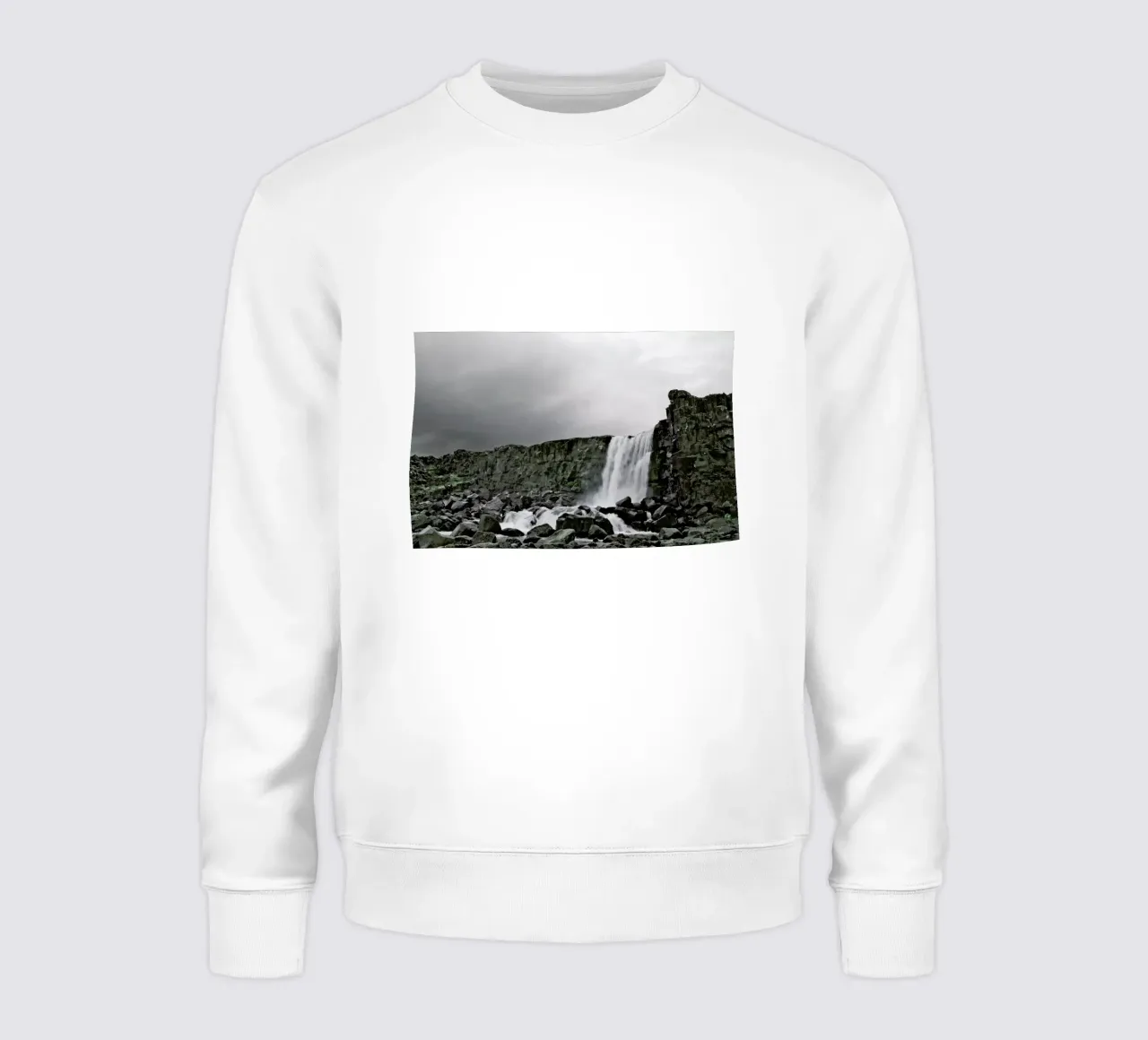 Öxarárfoss felpa da Nur Mut