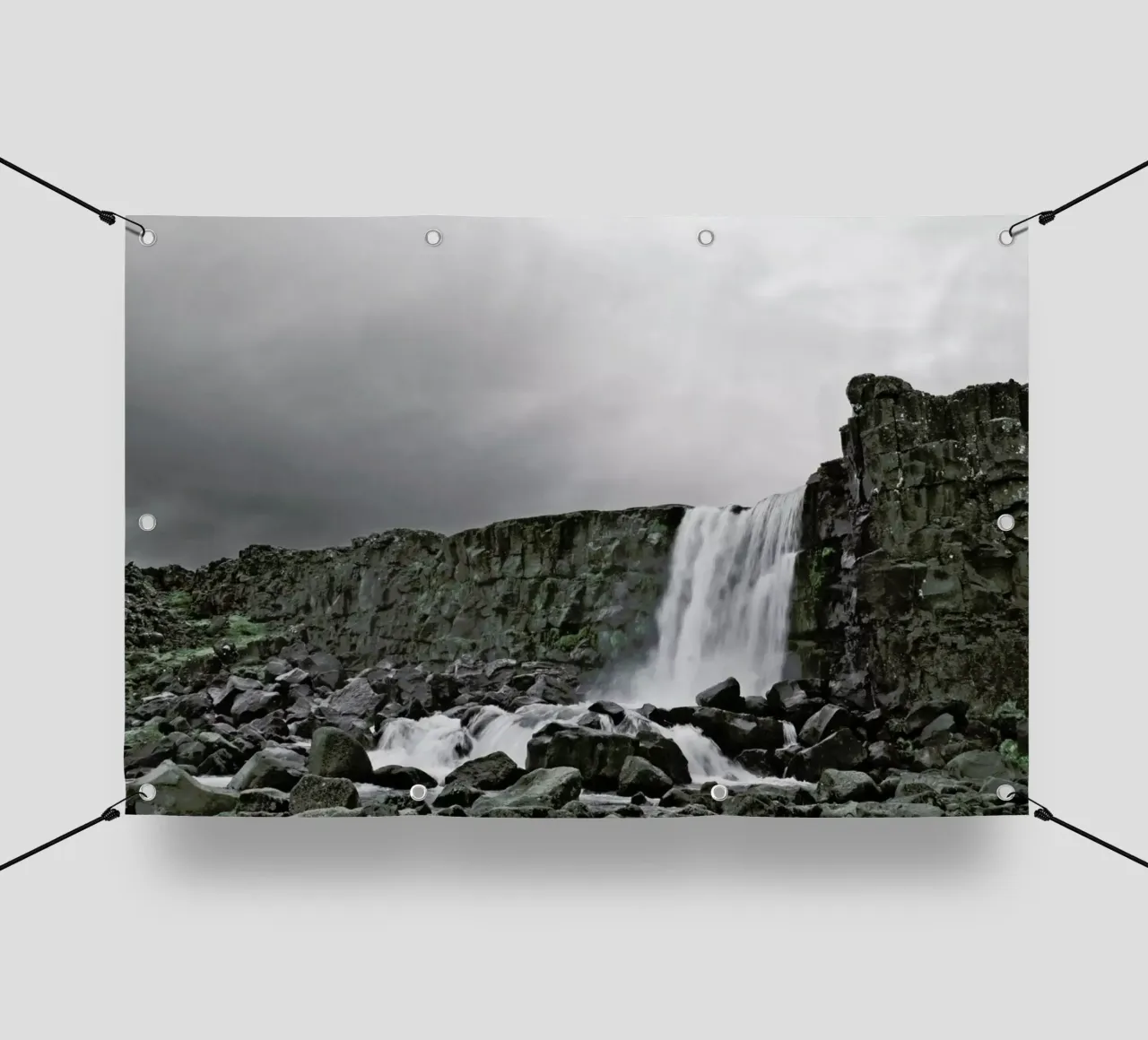 Öxarárfoss telo in pvc da Nur Mut