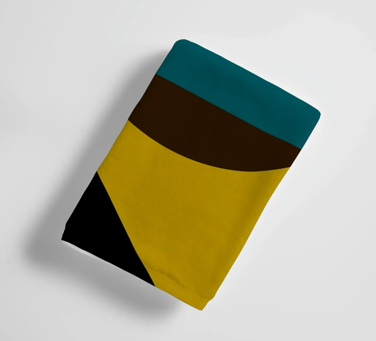 Bauhaus Minimalist Geometric Circle Art Print towel by NorwesClub