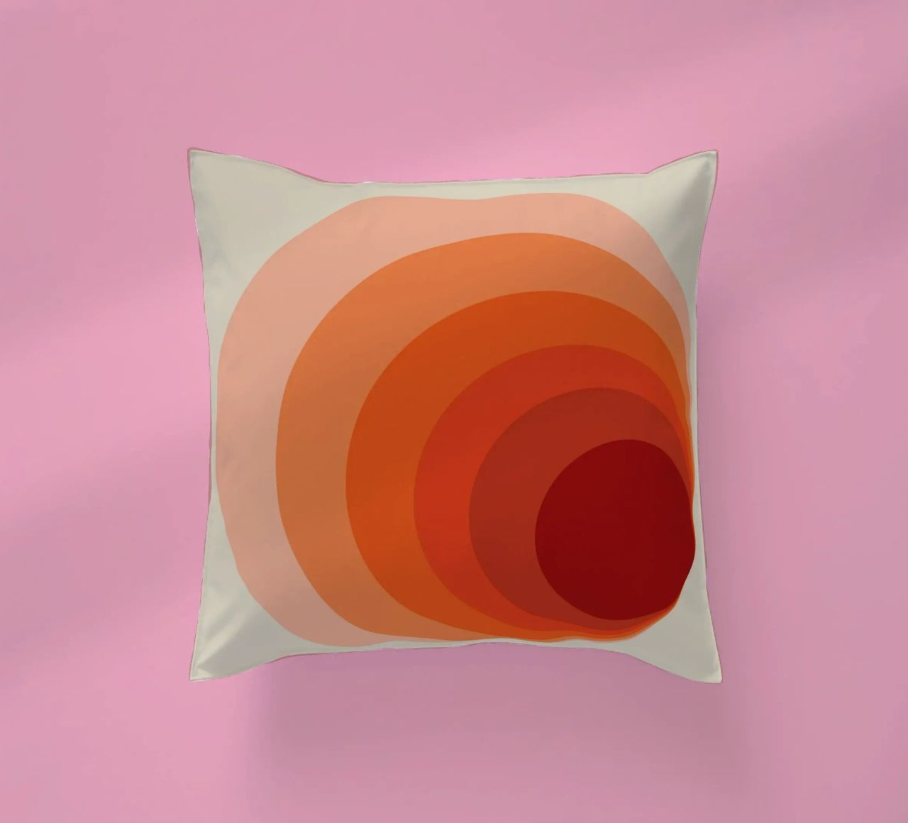 Bauhaus 1923 Ausstellungsplakat Kreis Farbverlauf Kissen von NorwesClub