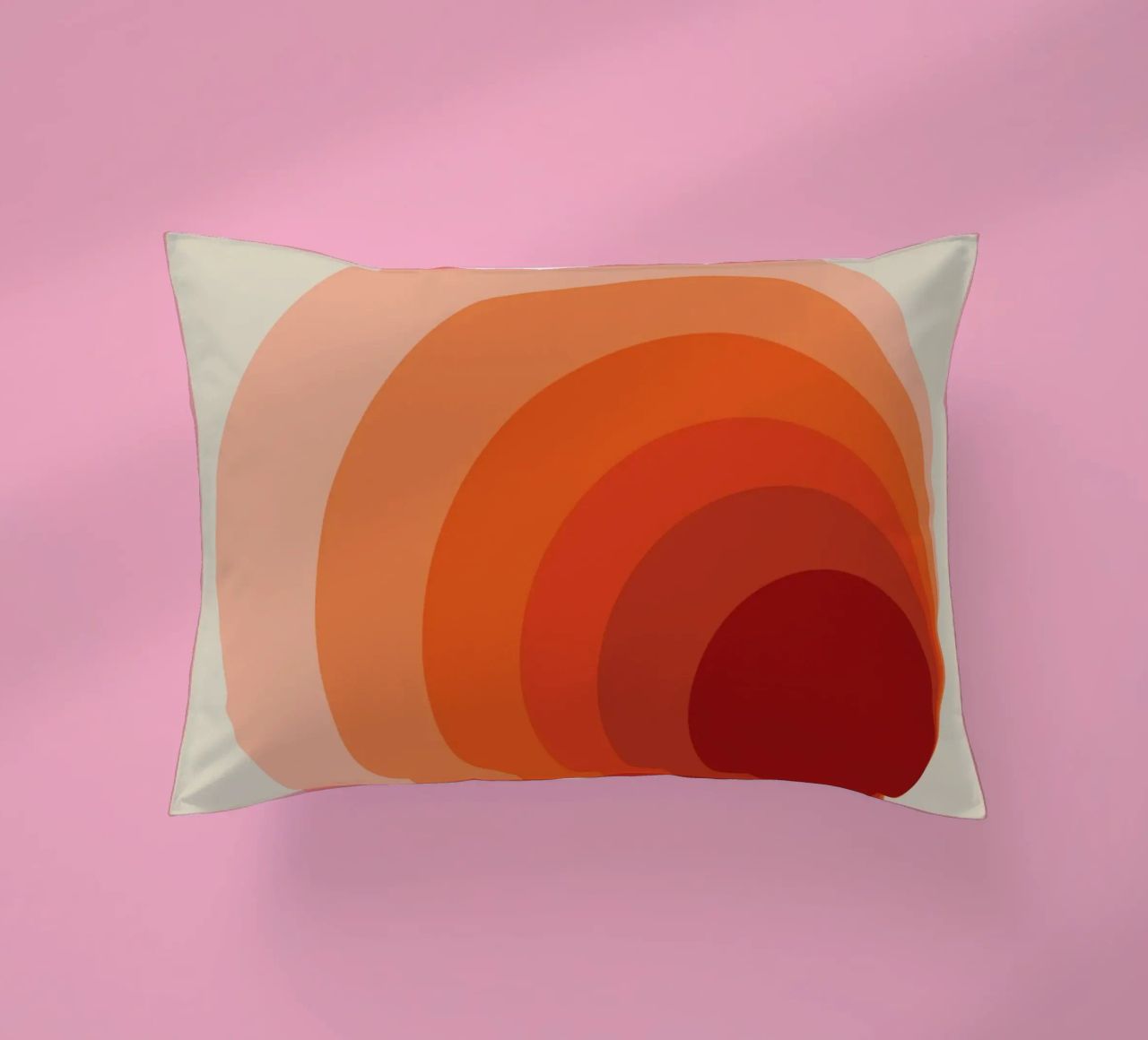 Bauhaus 1923 Ausstellungsplakat Kreis Farbverlauf Kissen von NorwesClub