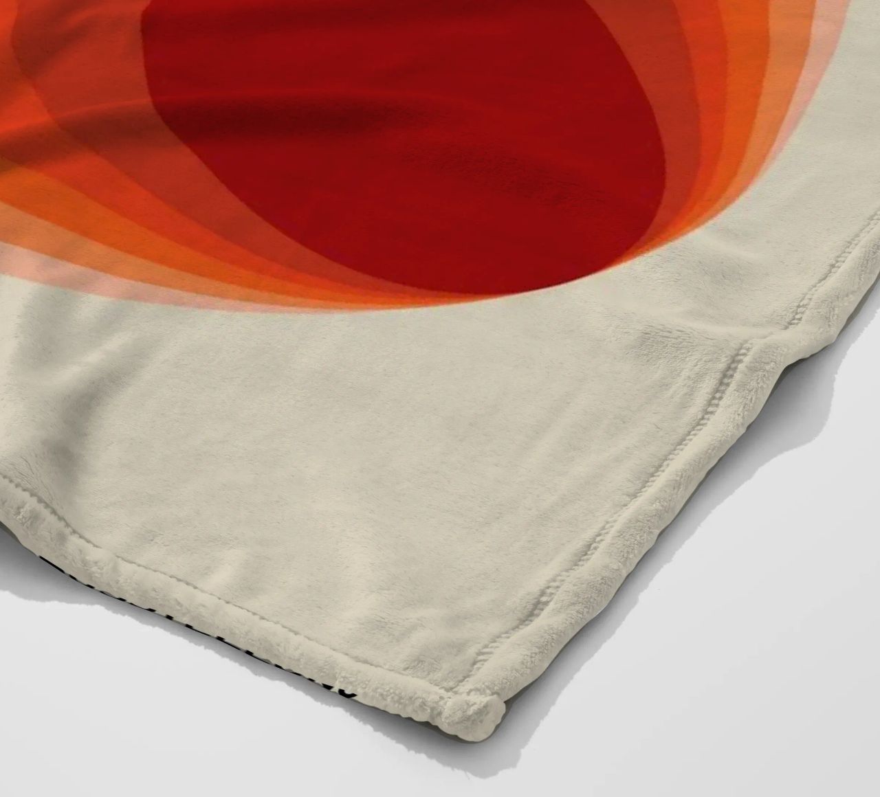 Bauhaus 1923 Ausstellungsplakat Kreis Farbverlauf Fleecedecke von NorwesClub
