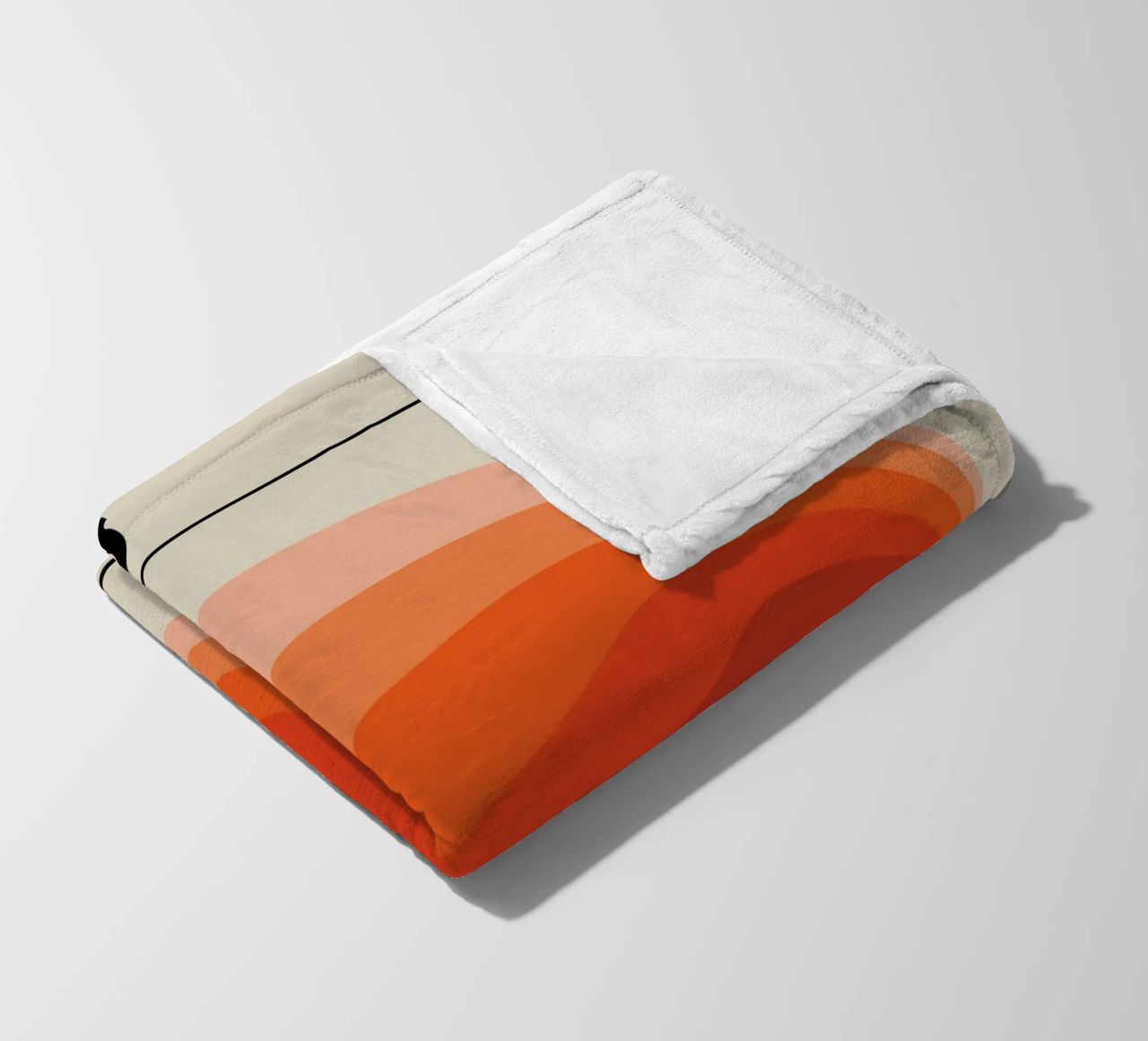 Bauhaus 1923 Ausstellungsplakat Kreis Farbverlauf Fleecedecke von NorwesClub
