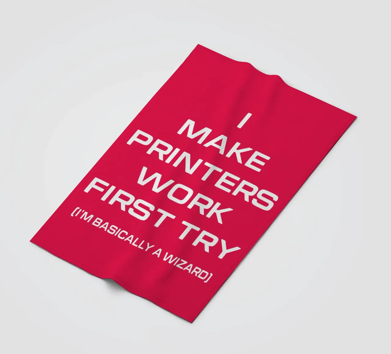 Grappige Printer Computer Geek Tech Nerd Ontwerp fleecedeken van sillyindustries