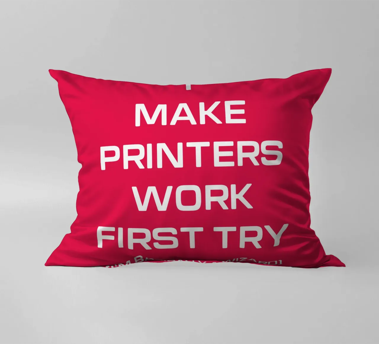 Drôle d'imprimante Ordinateur Geek Tech Nerd Design coussin de sillyindustries
