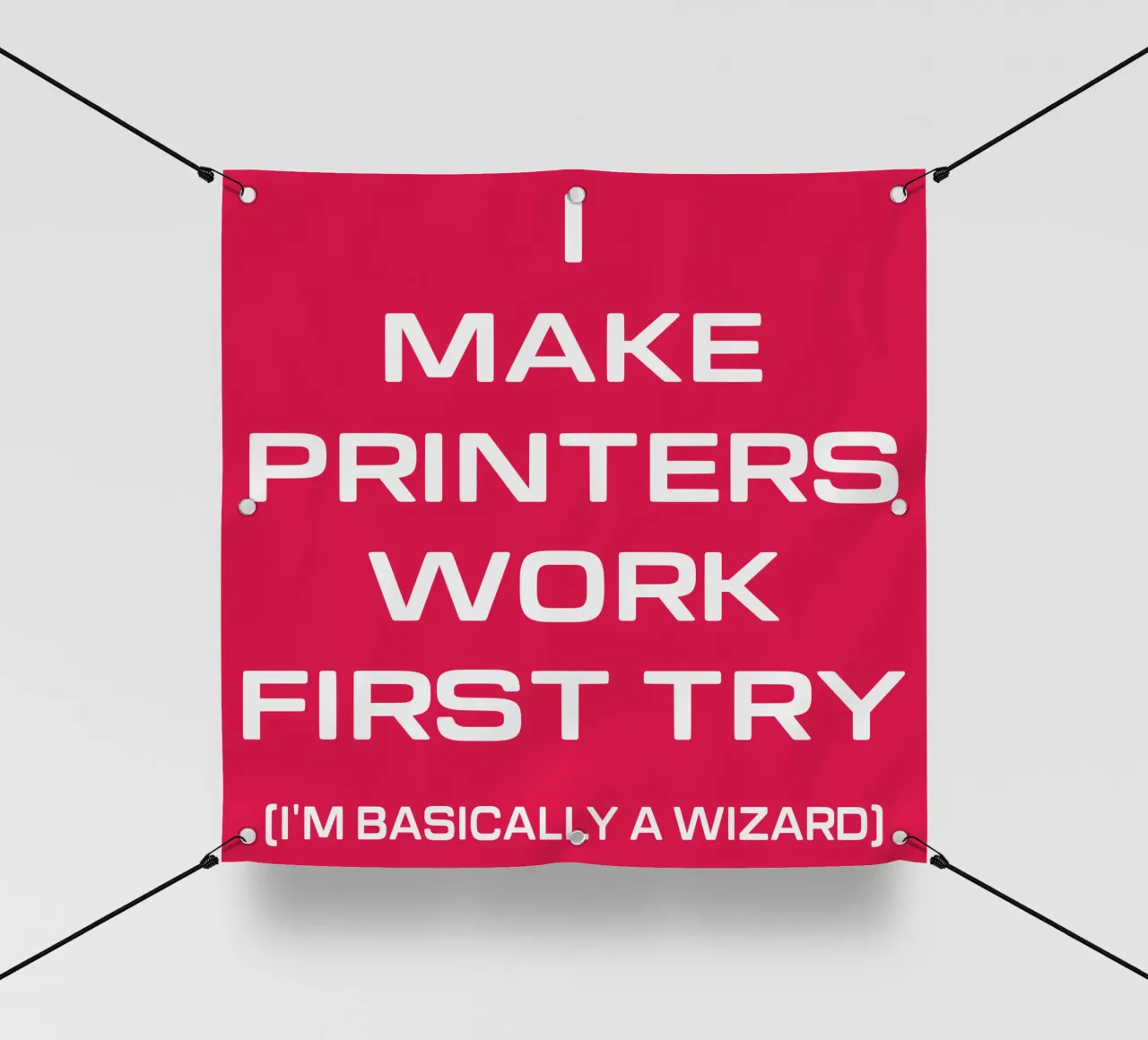 Lustiger Drucker Computer Geek Tech Nerd Design PVC Plane von sillyindustries