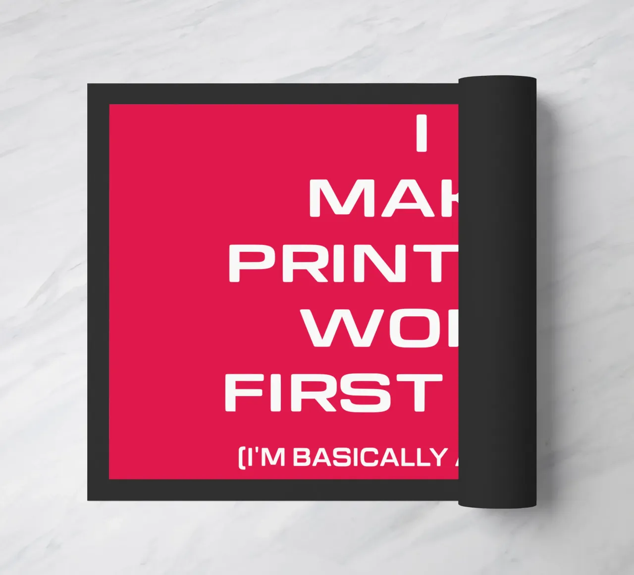 Funny Printer Computer Geek Tech Nerd Design doormat by sillyindustries