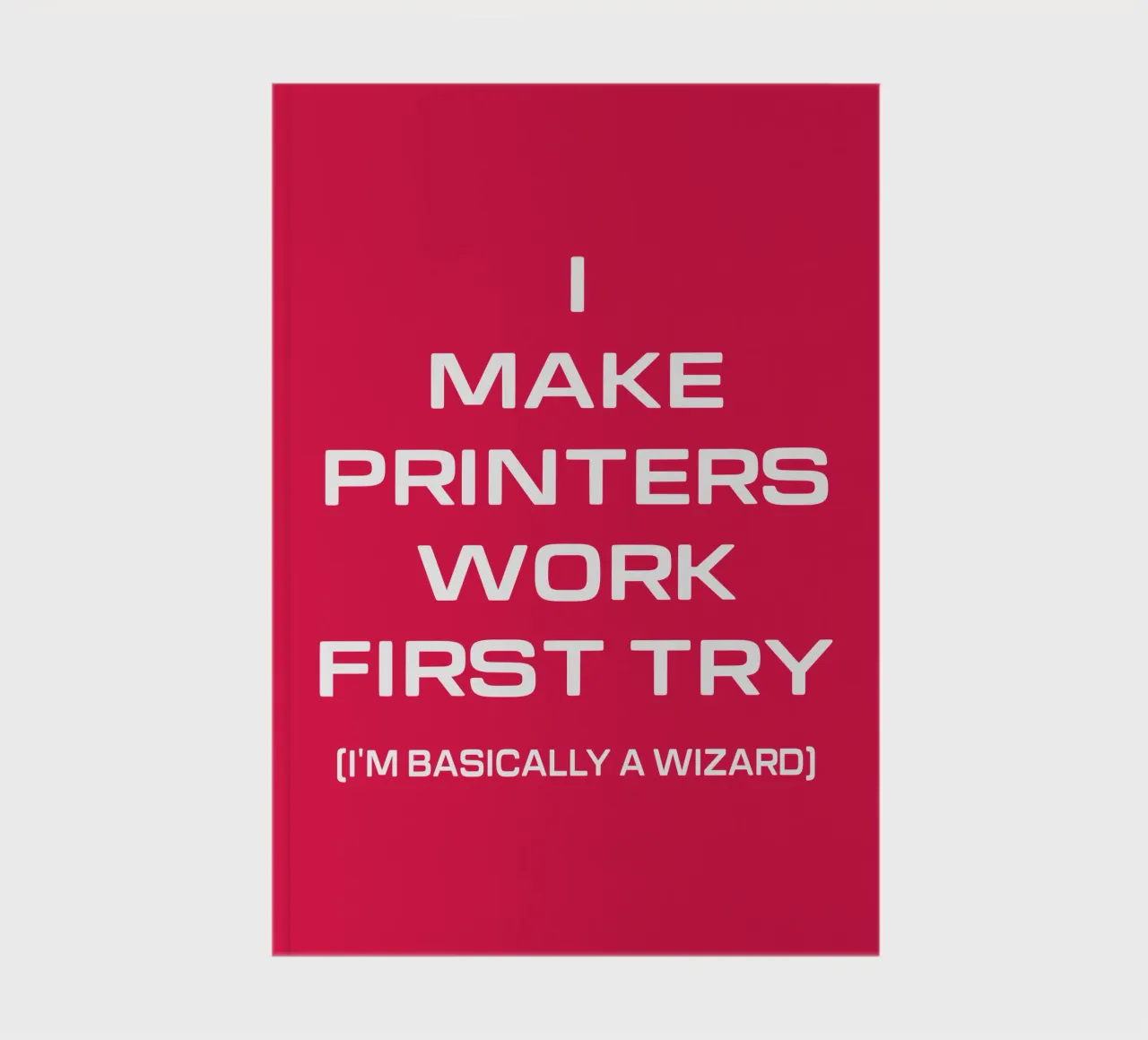 Stampante divertente Computer Geek Tech Nerd Design diario da sillyindustries