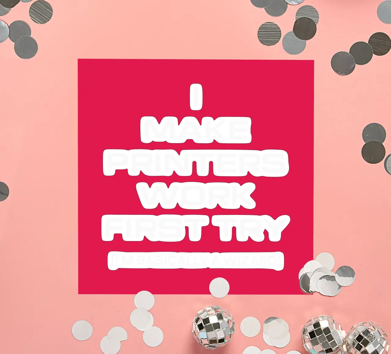 Funny Printer Computer Geek Tech Nerd Design sticker by sillyindustries