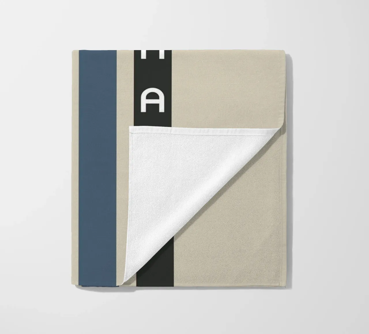 Bauhaus Vertical Stripes Color Block Minimalist Print beach towel by NorwesClub