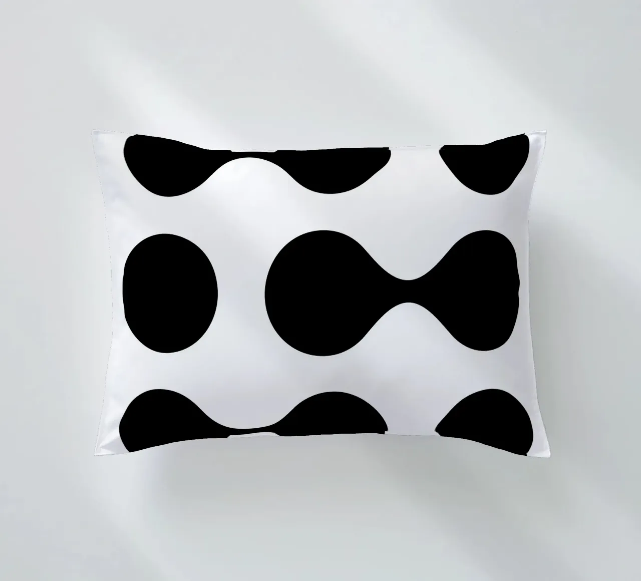Bauhaus 1919 Forme geometriche Nero Bianco Stampa cuscino da NorwesClub