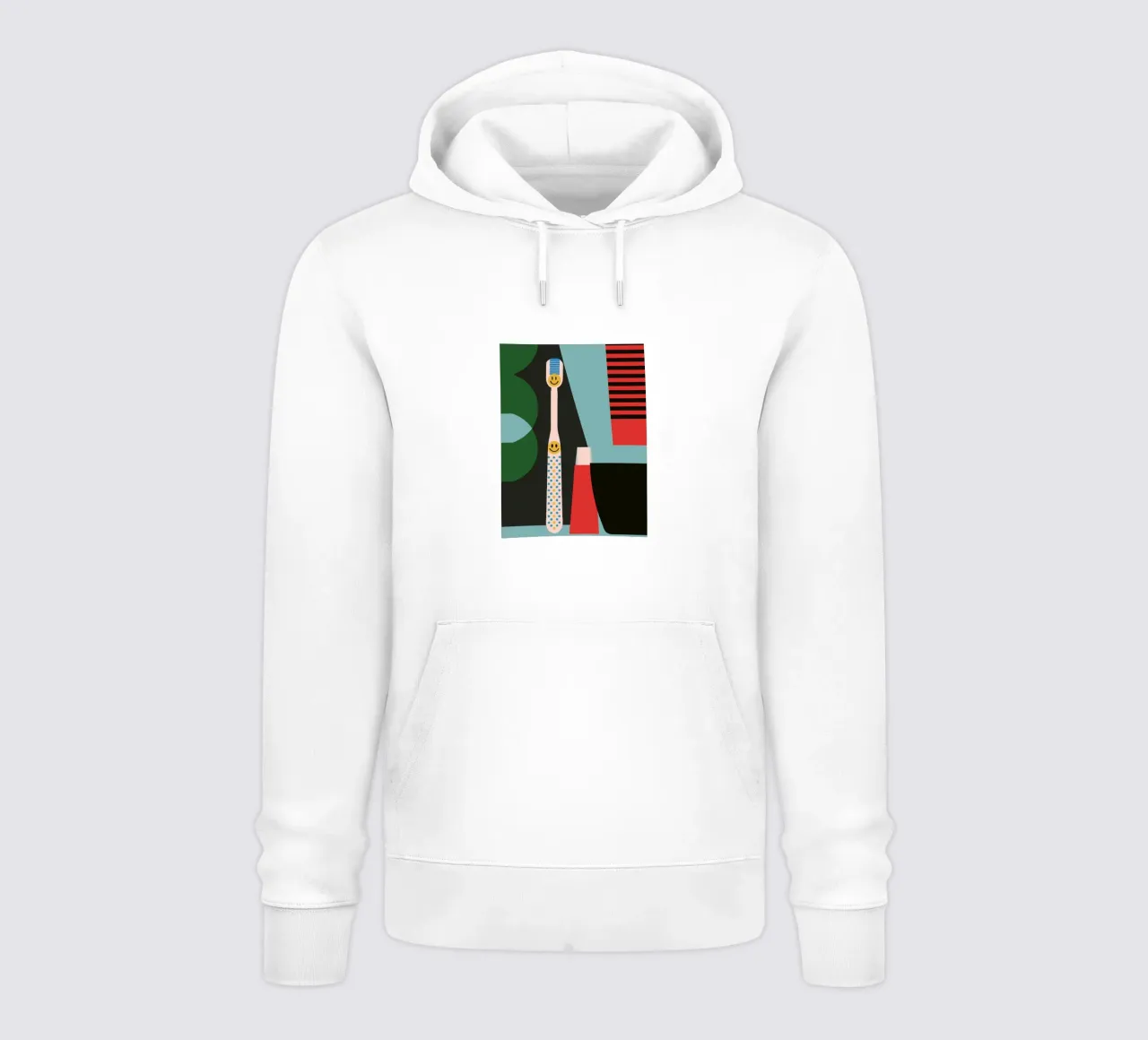 Spazzolino e dentifricio felpa con cappuccio da LOOK DIFFERENT