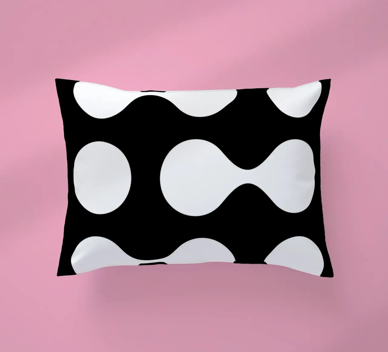 Bauhaus 1919 Forme geometriche Bianco Nero Stampa cuscino da NorwesClub