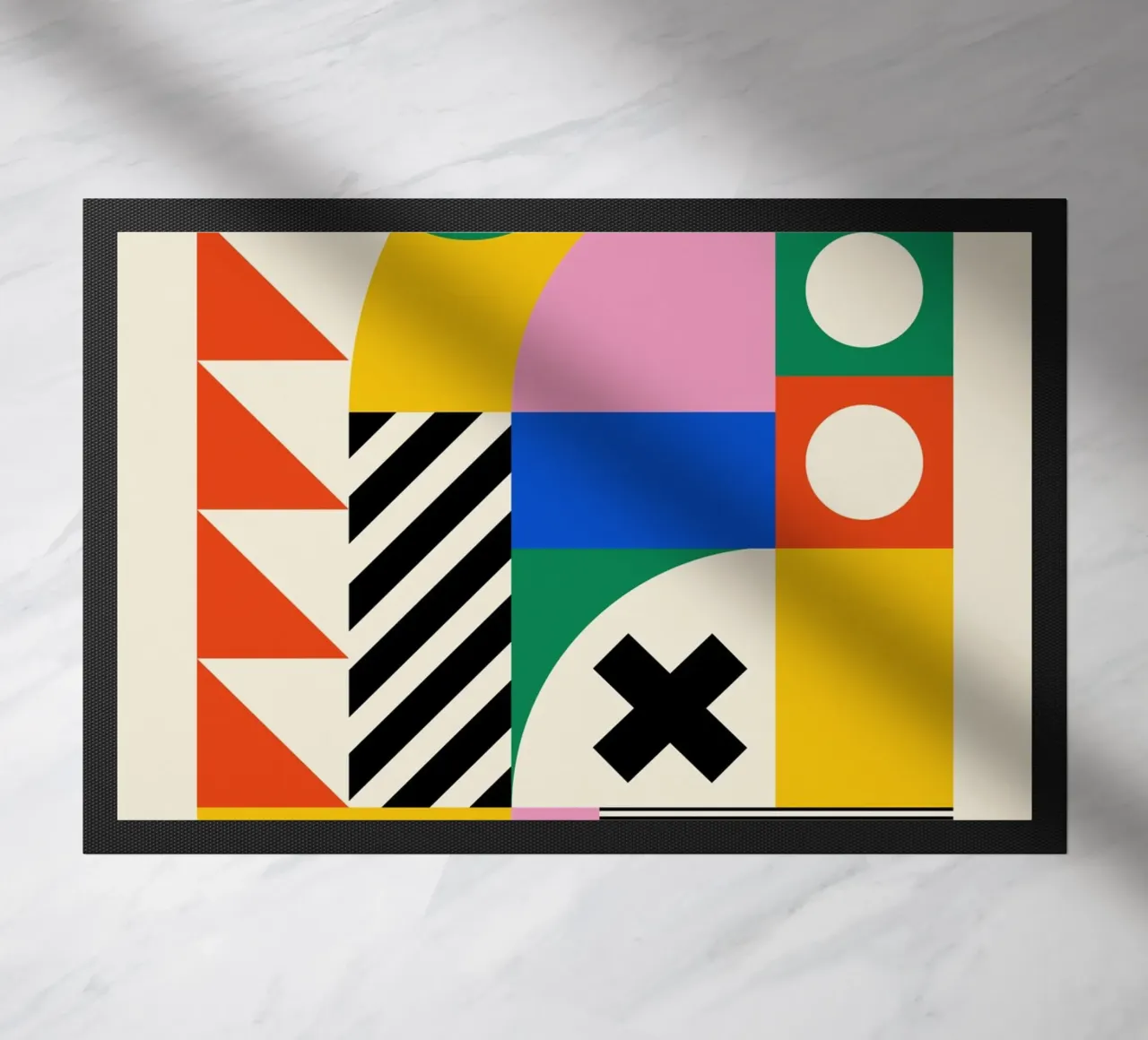 Bauhaus 1923 Mostra Forme Geometriche Poster zerbino da NorwesClub