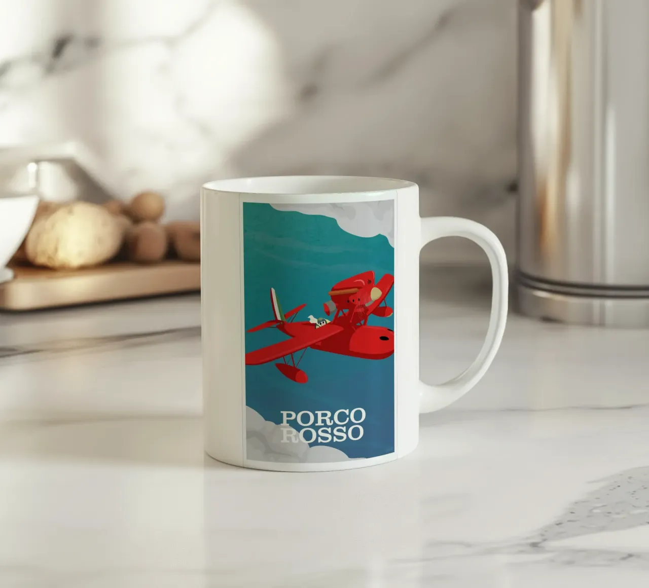 Porco Rosso tazza in ceramica da Gallery Print and Art Limited