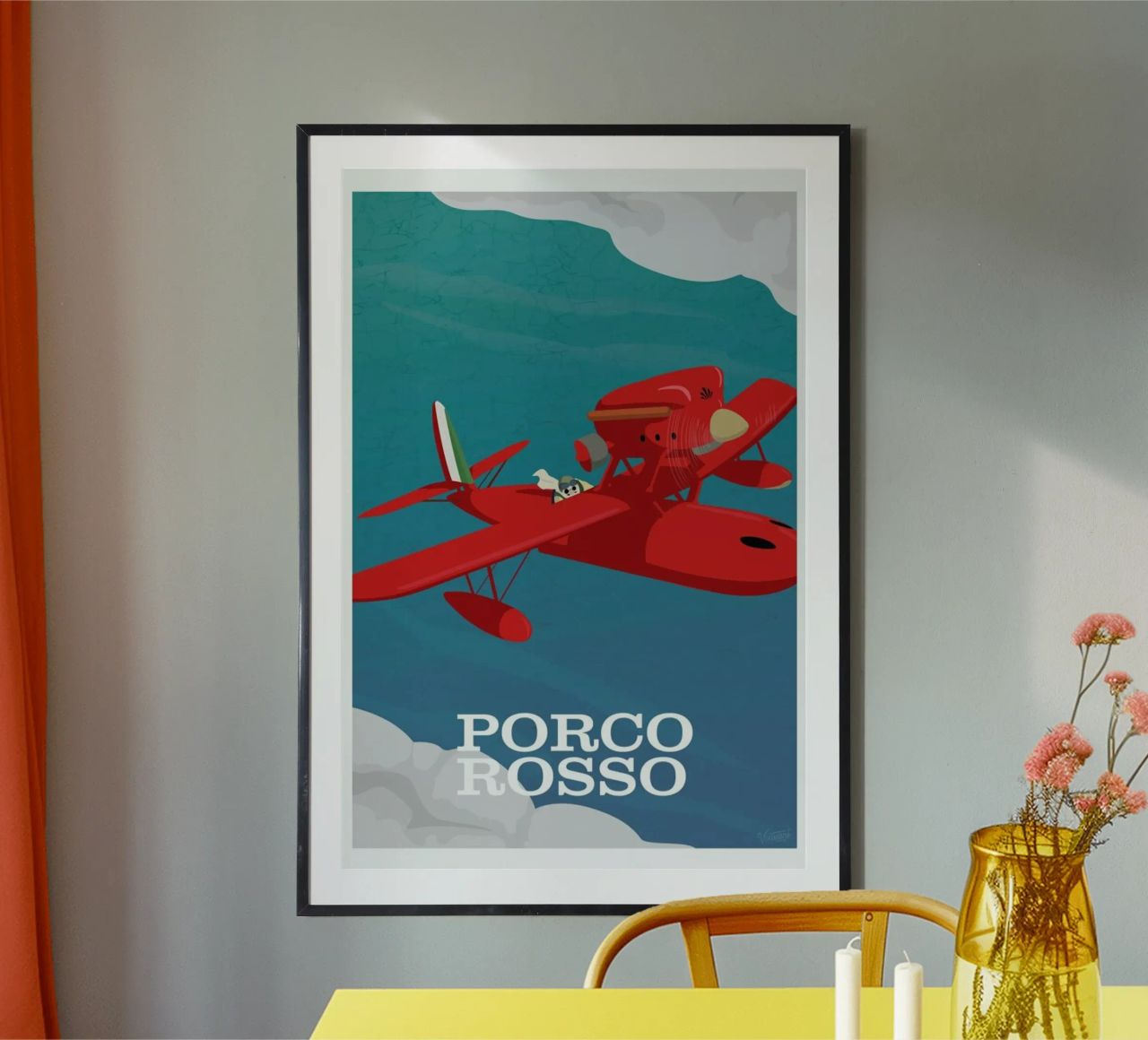 Porco Rosso poster by Gallery Print and Art Limited