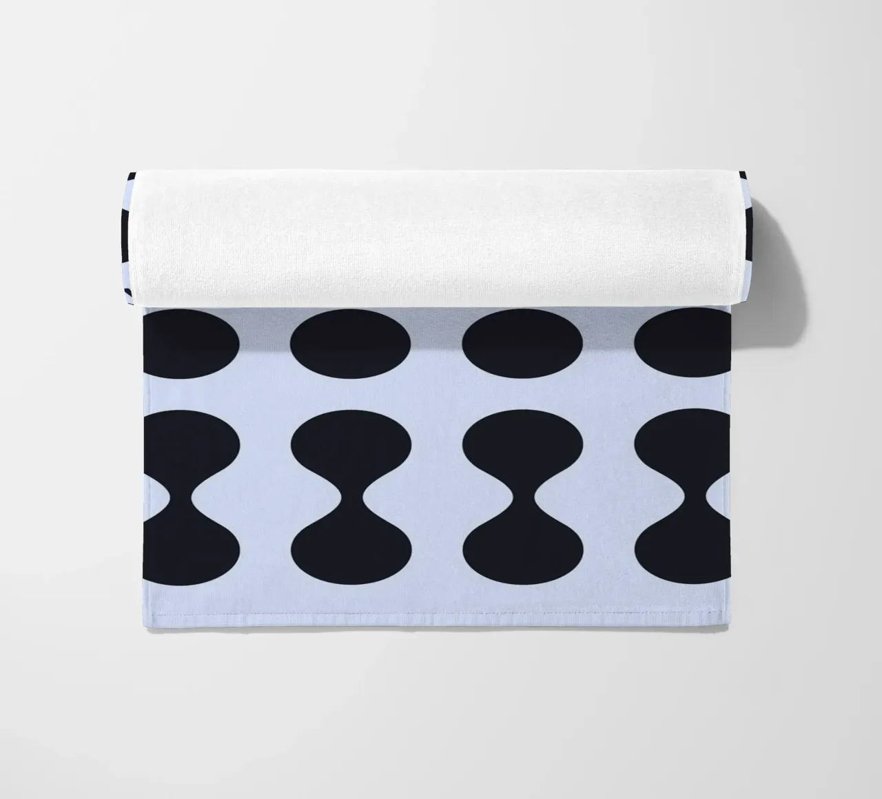 Bauhaus 1919 Mostra Forme geometriche Blu telo mare da NorwesClub