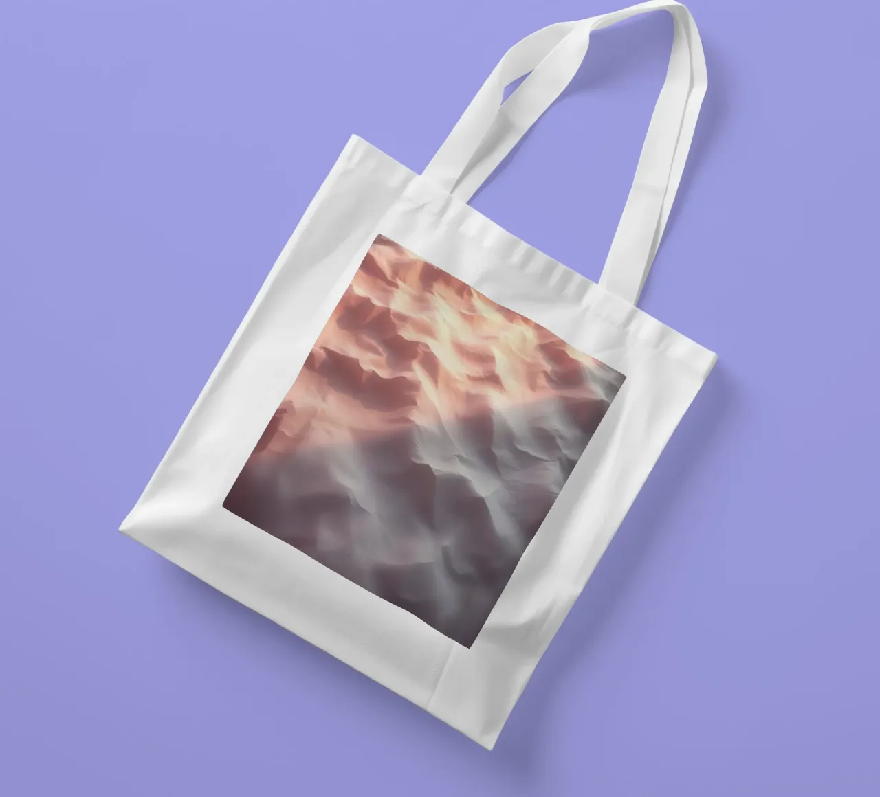 Abstract textured background in soft neutral tones tote bag by DesignDoodle