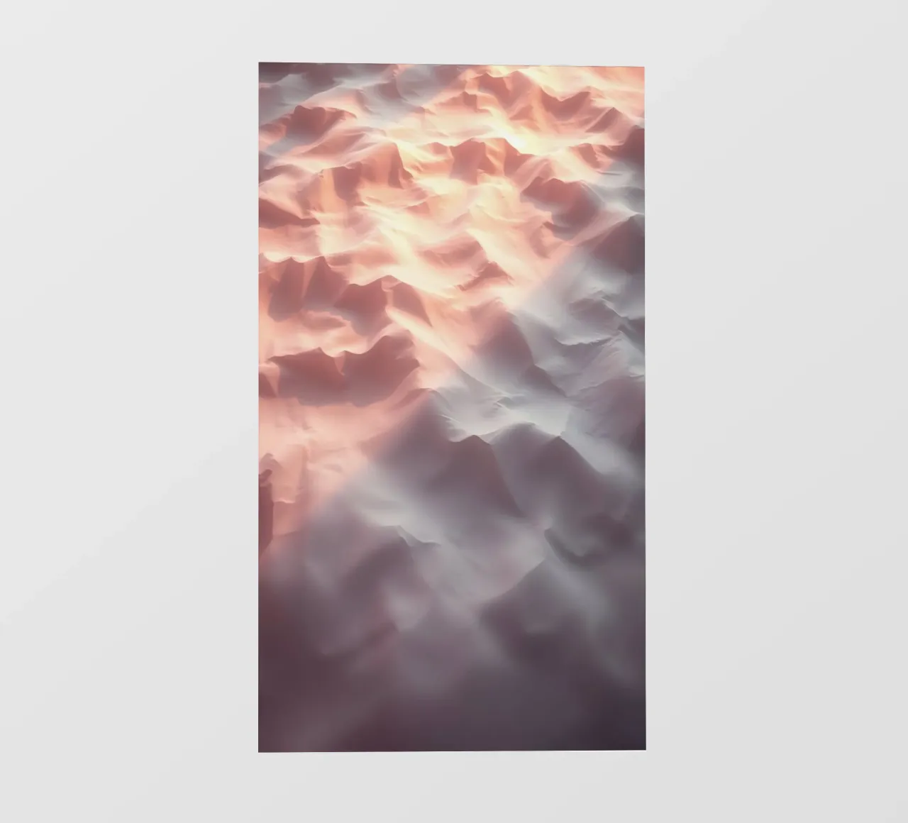 Abstracte getextureerde achtergrond in zachte neutrale tinten pvc-zeil van DesignDoodle