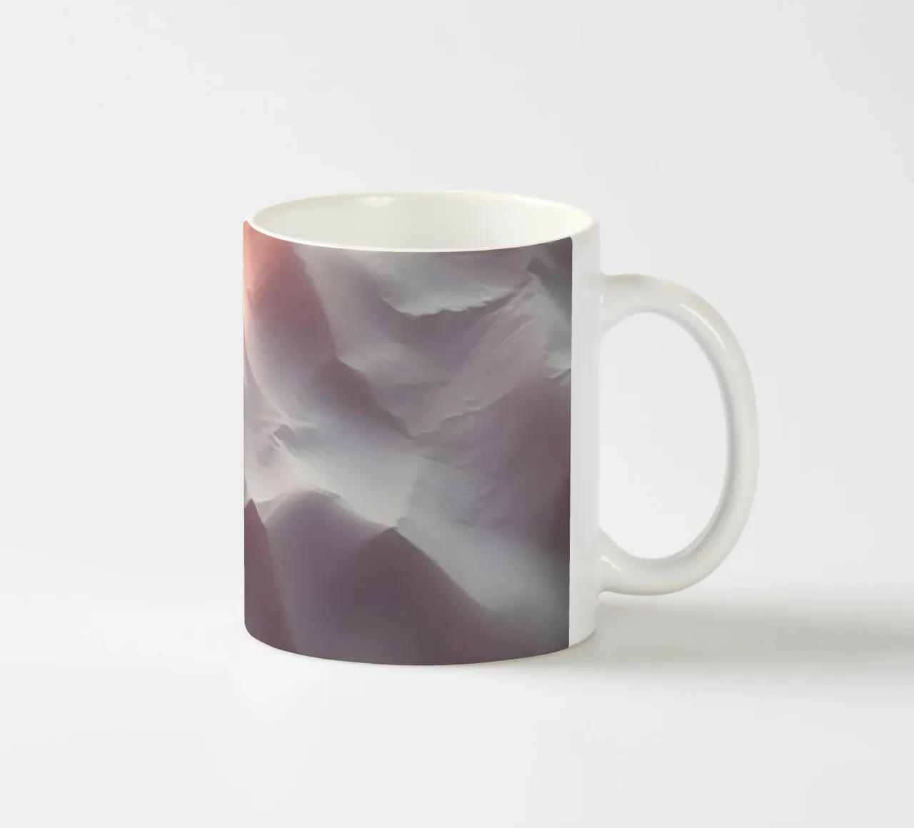 Abstract textured background in soft neutral tones ceramic mug by DesignDoodle