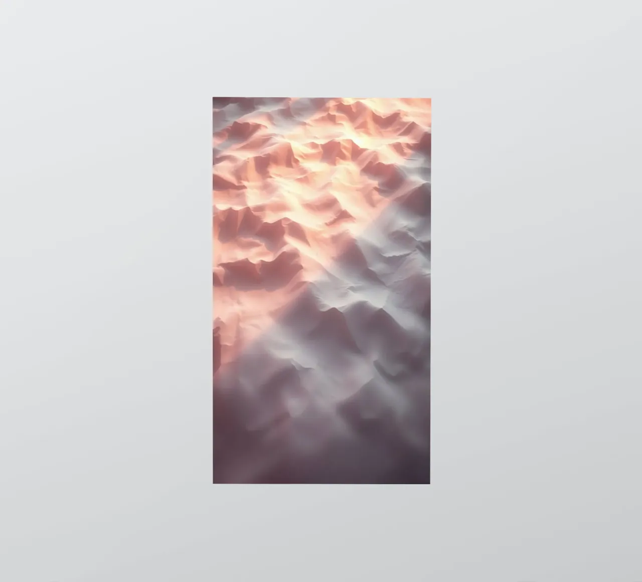 Abstract textured background in soft neutral tones sticker by DesignDoodle