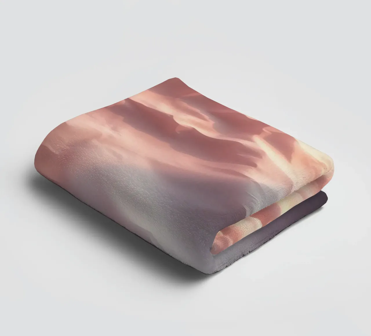 Abstract textured background in soft neutral tones towel by DesignDoodle