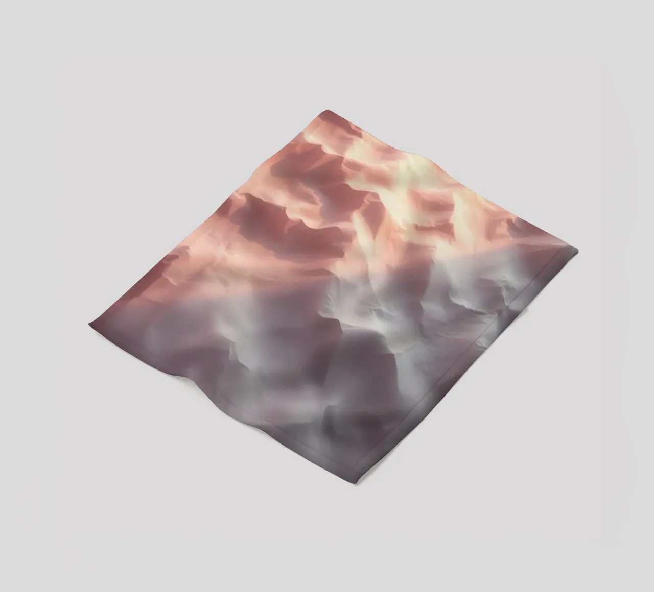Abstract textured background in soft neutral tones fleece blanket by DesignDoodle