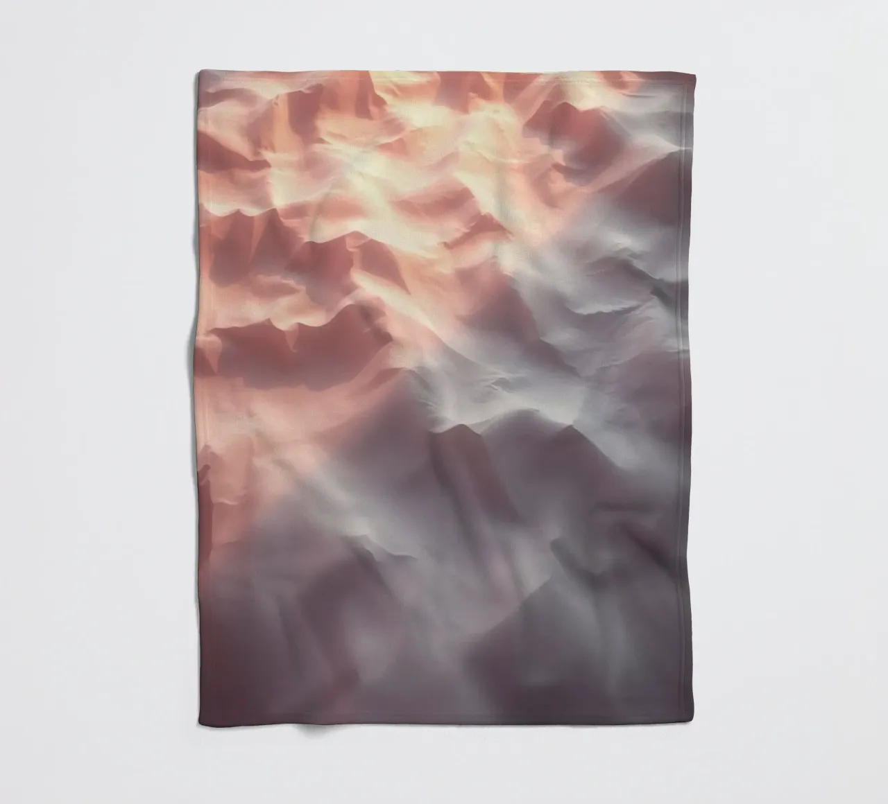 Abstract textured background in soft neutral tones fleece blanket by DesignDoodle