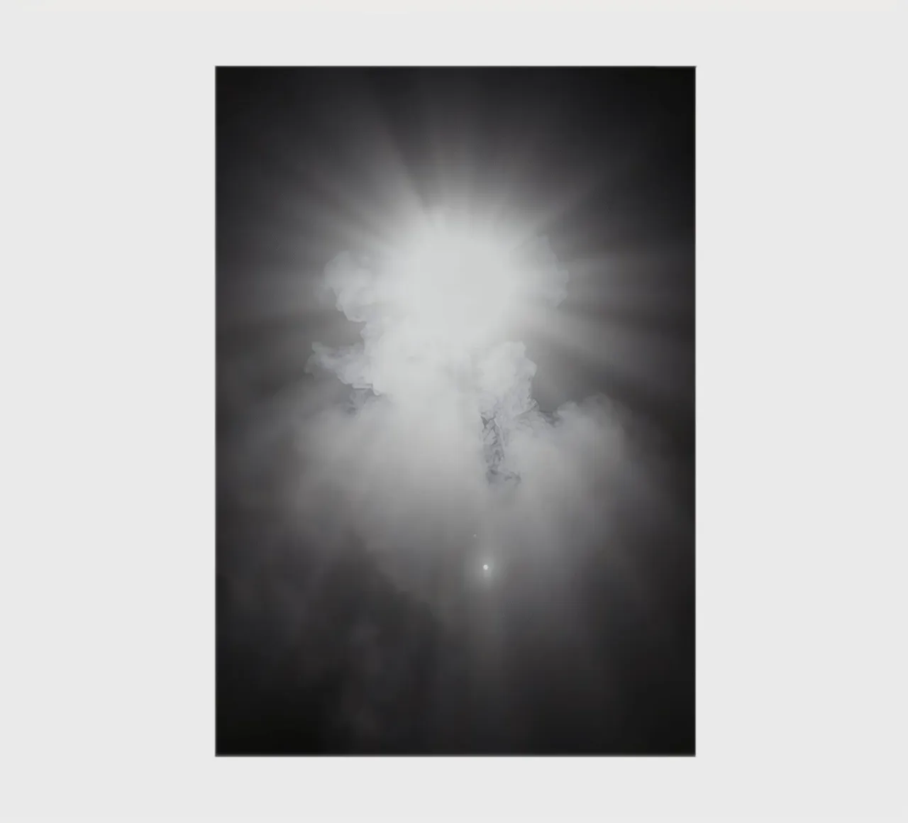 Bright sunlight breaking through clouds creates a stunning notebook by DesignDoodle