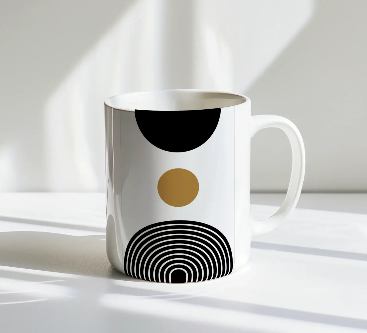 Mid Century Study No 3 mug en céramique de Froilein Juno