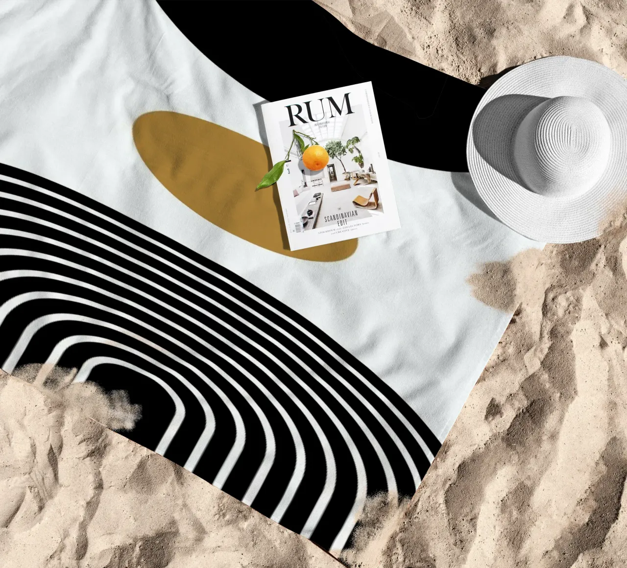 Mid Century Study No 3 telo mare da Froilein Juno