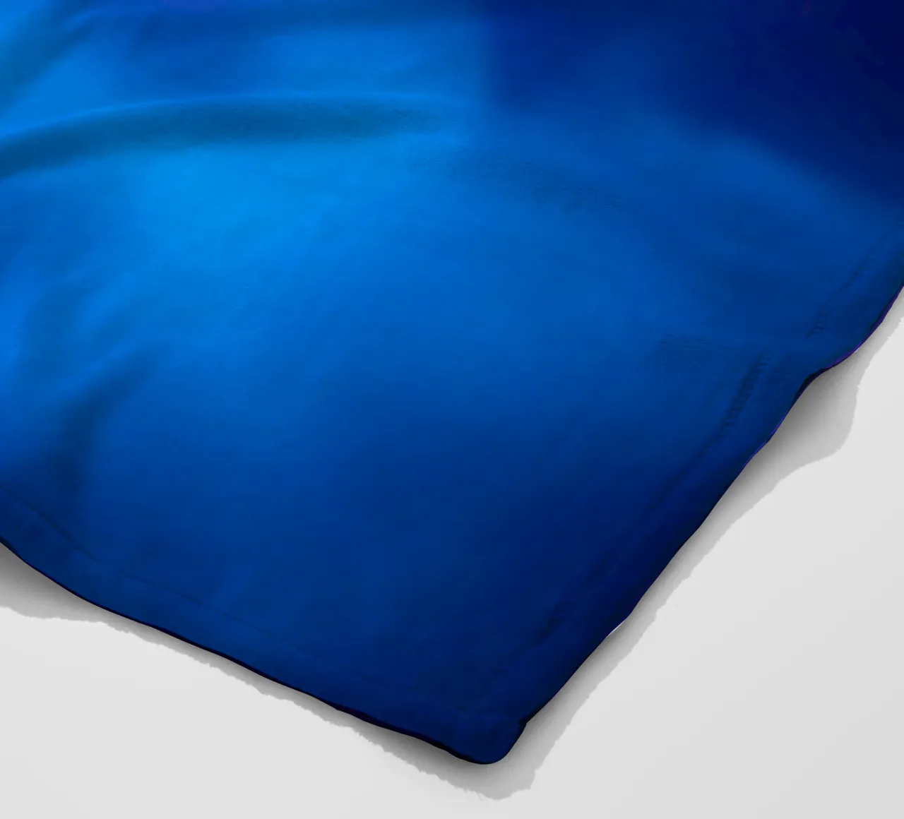 abstract design with blue and pink light rays fleece blanket by DesignDoodle