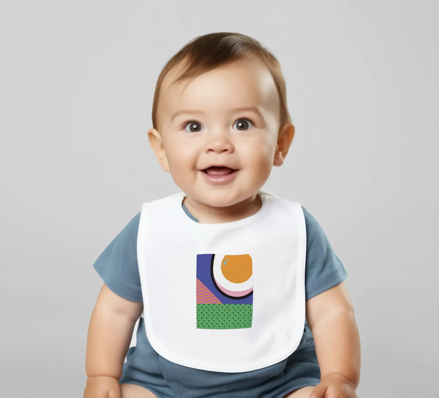 Cook Eggs Babylätzchen von LOOK DIFFERENT