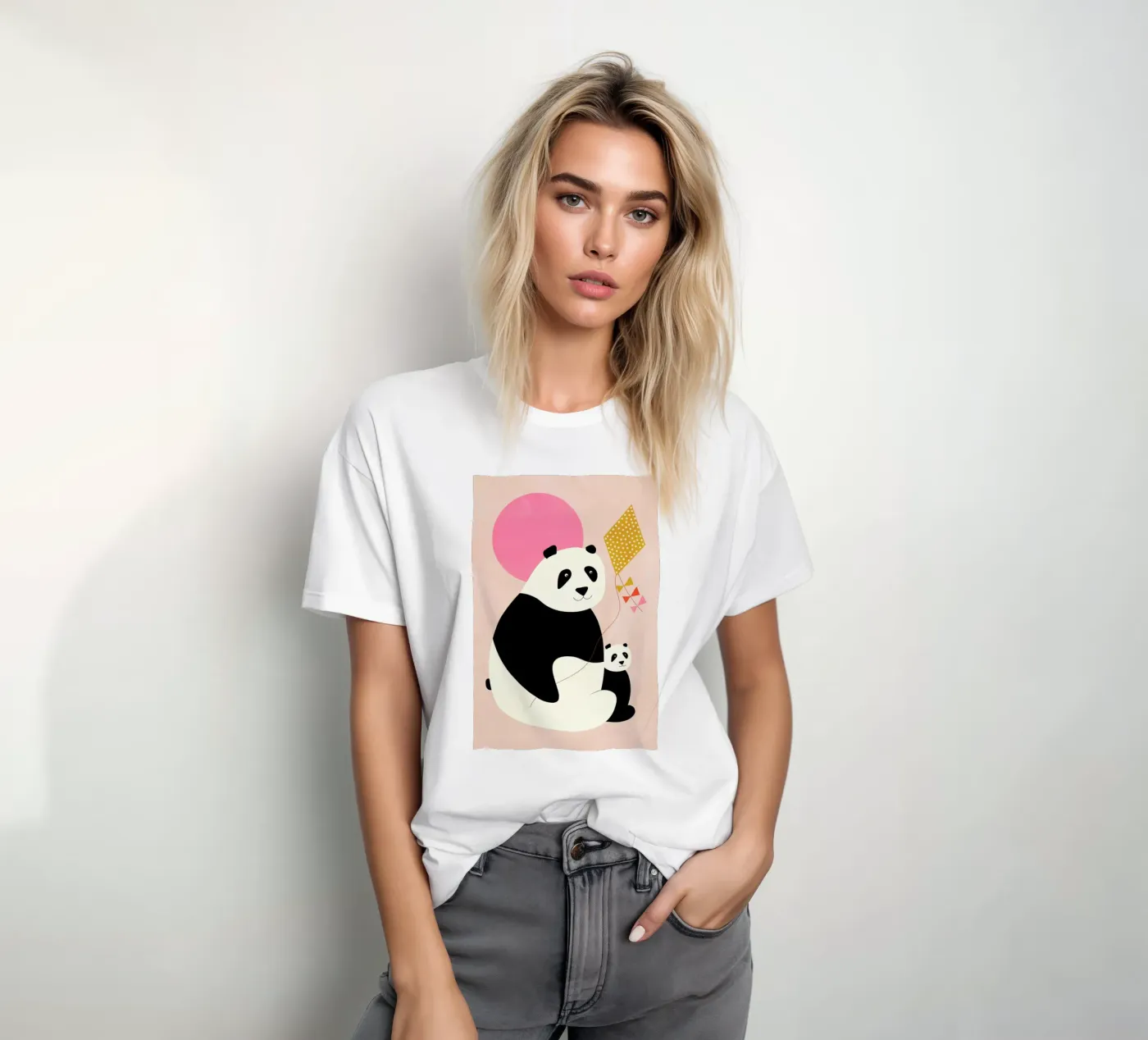 Panda Bears t-shirt da Little Flourishes