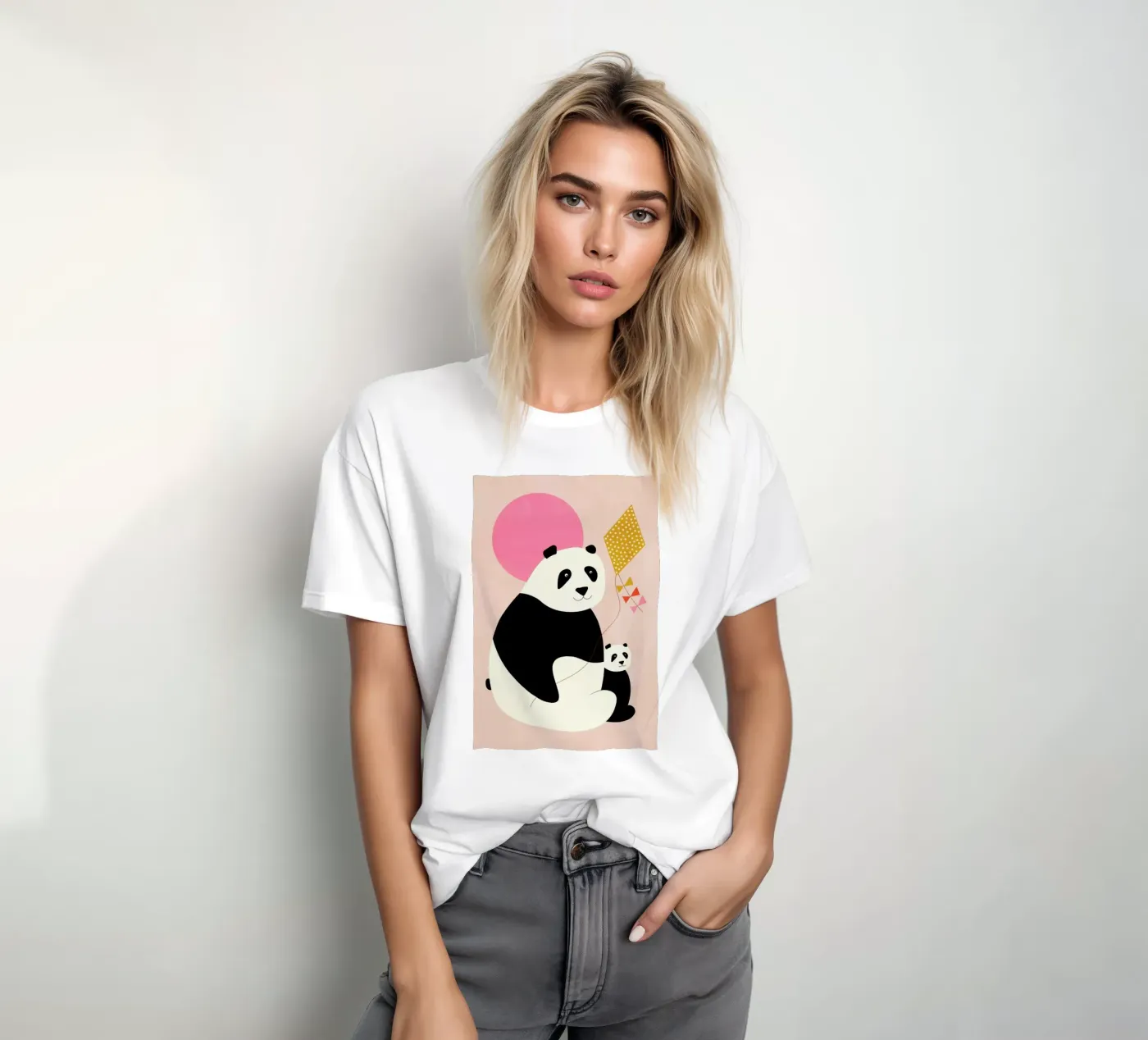 Panda Bears t-shirt da Little Flourishes