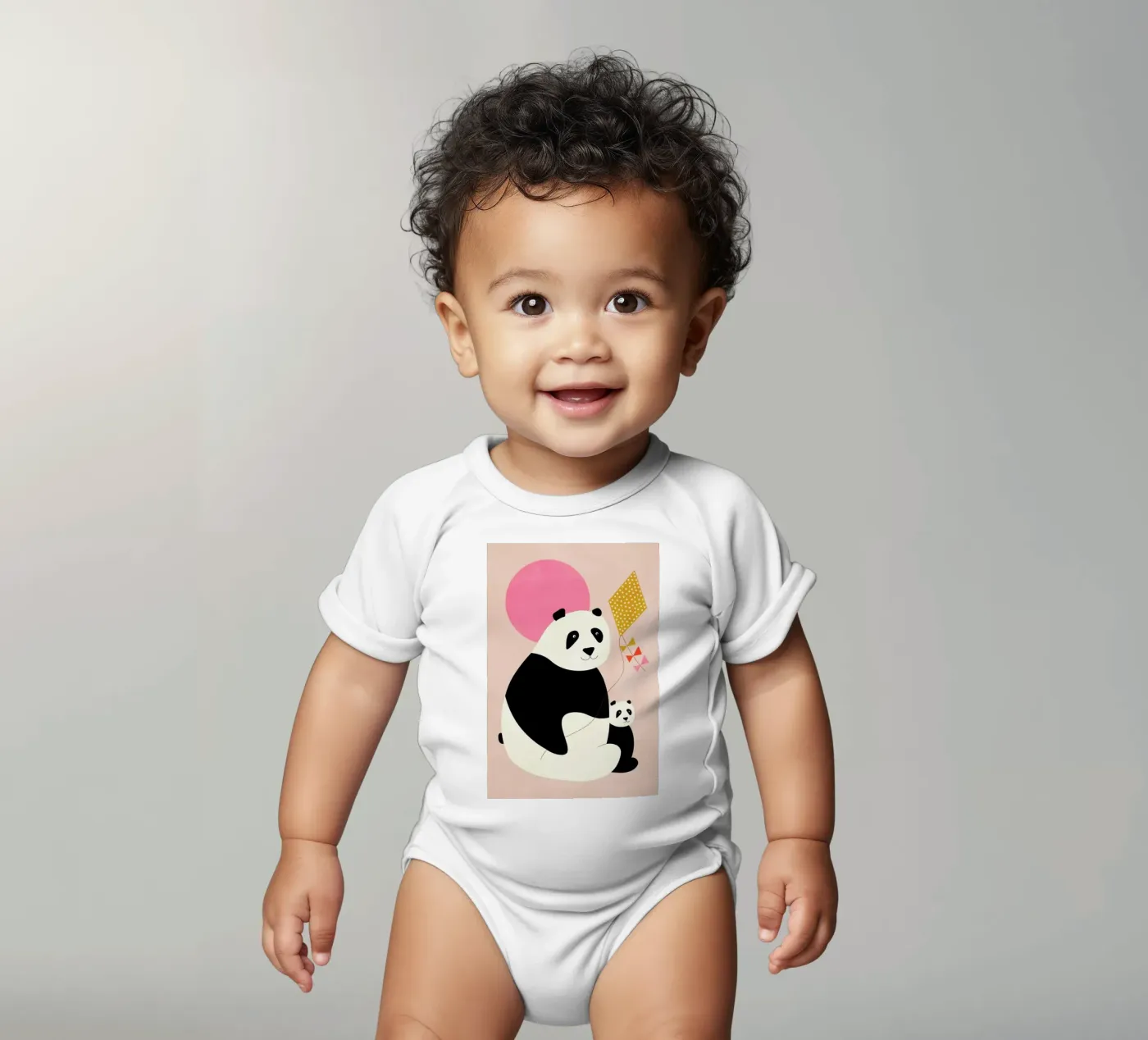 Panda Bears body bébé de Little Flourishes