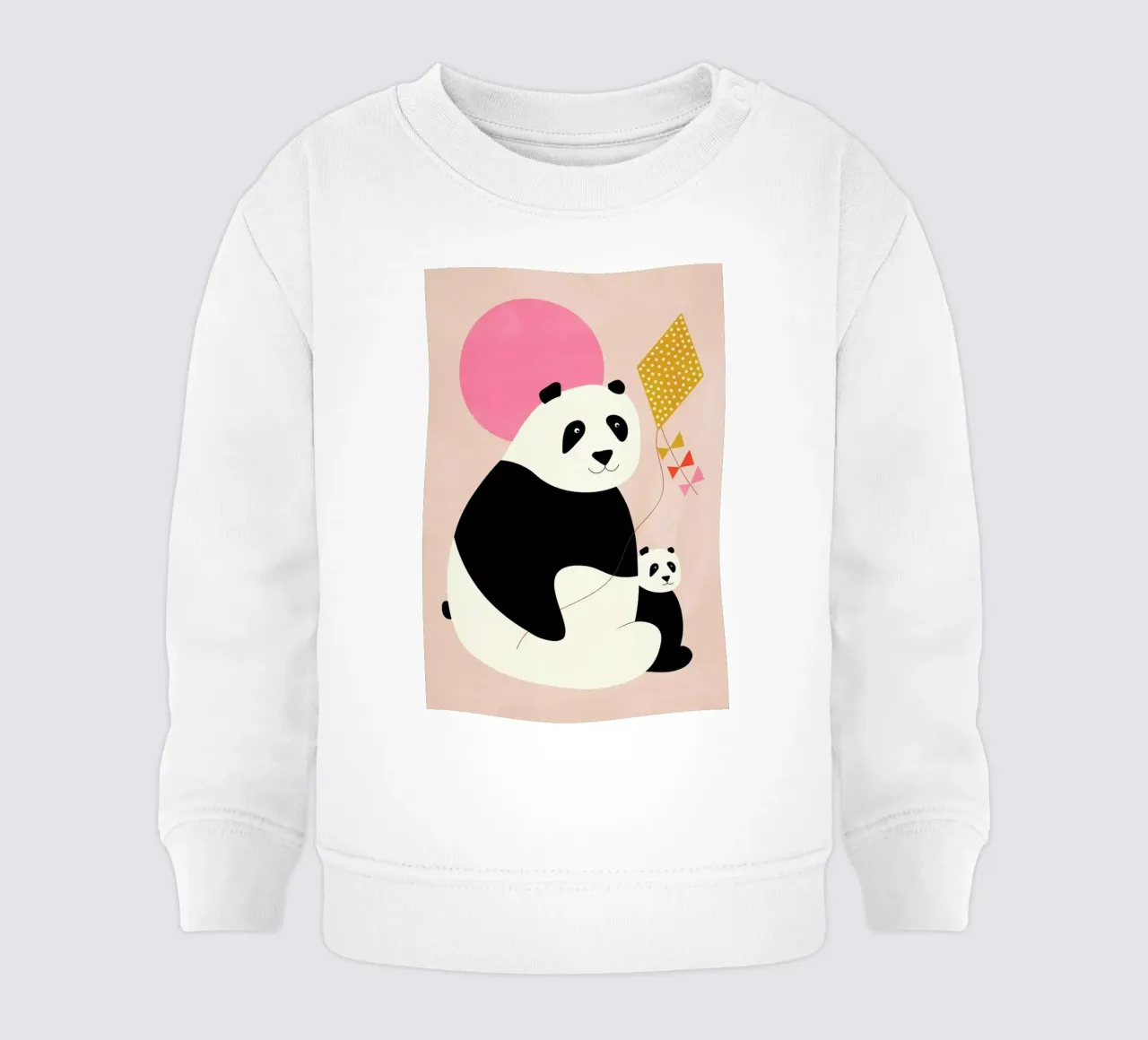Panda Bears felpa neonato da Little Flourishes