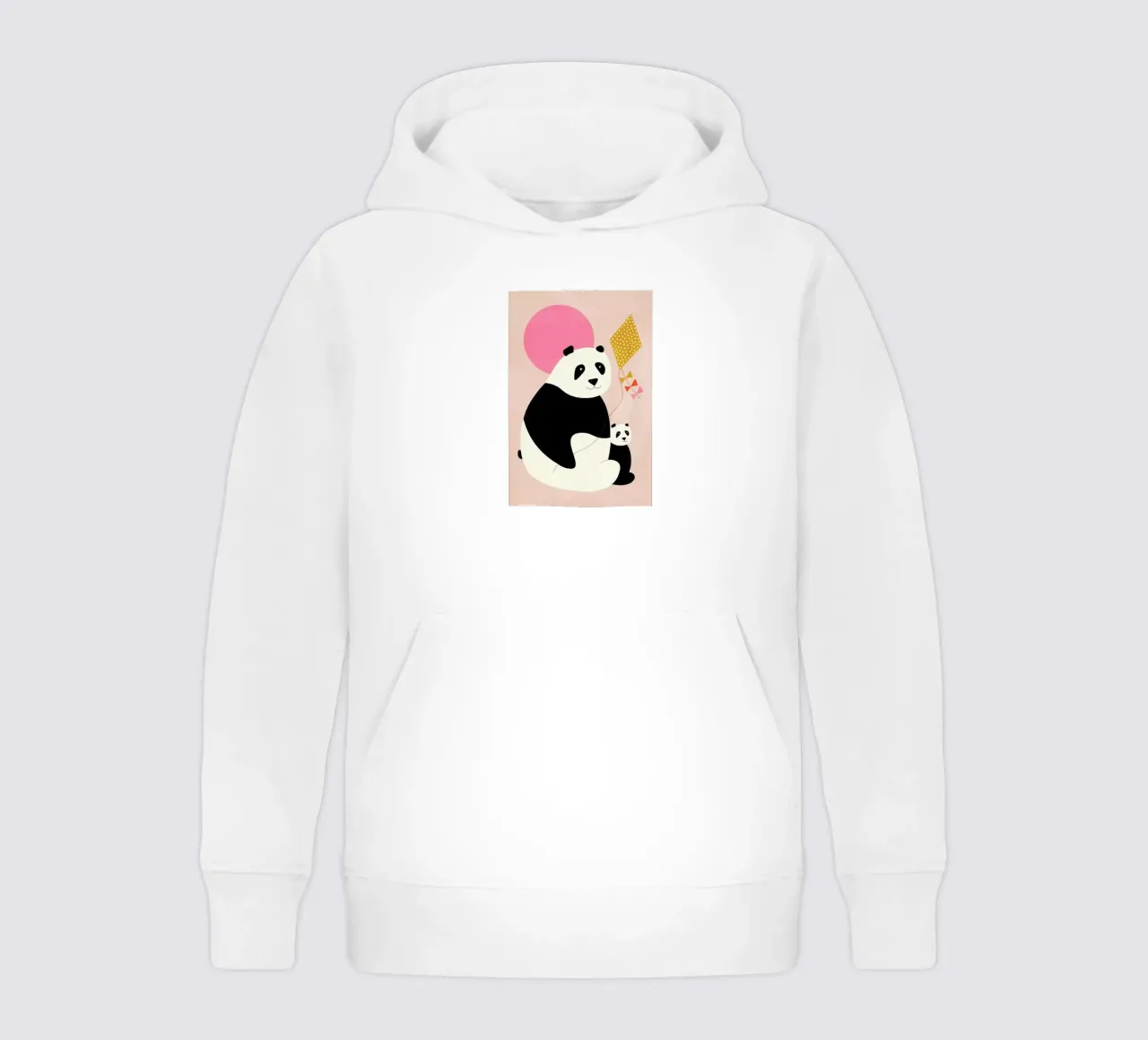 Panda Bears kids hoodie by Little Flourishes