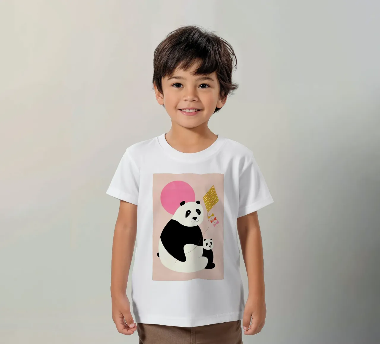 Panda Bears t-shirt bambini da Little Flourishes