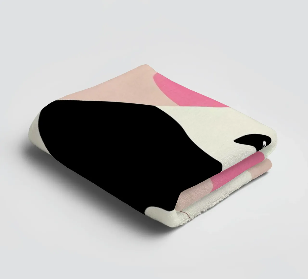 Panda Bears badhanddoek van Little Flourishes