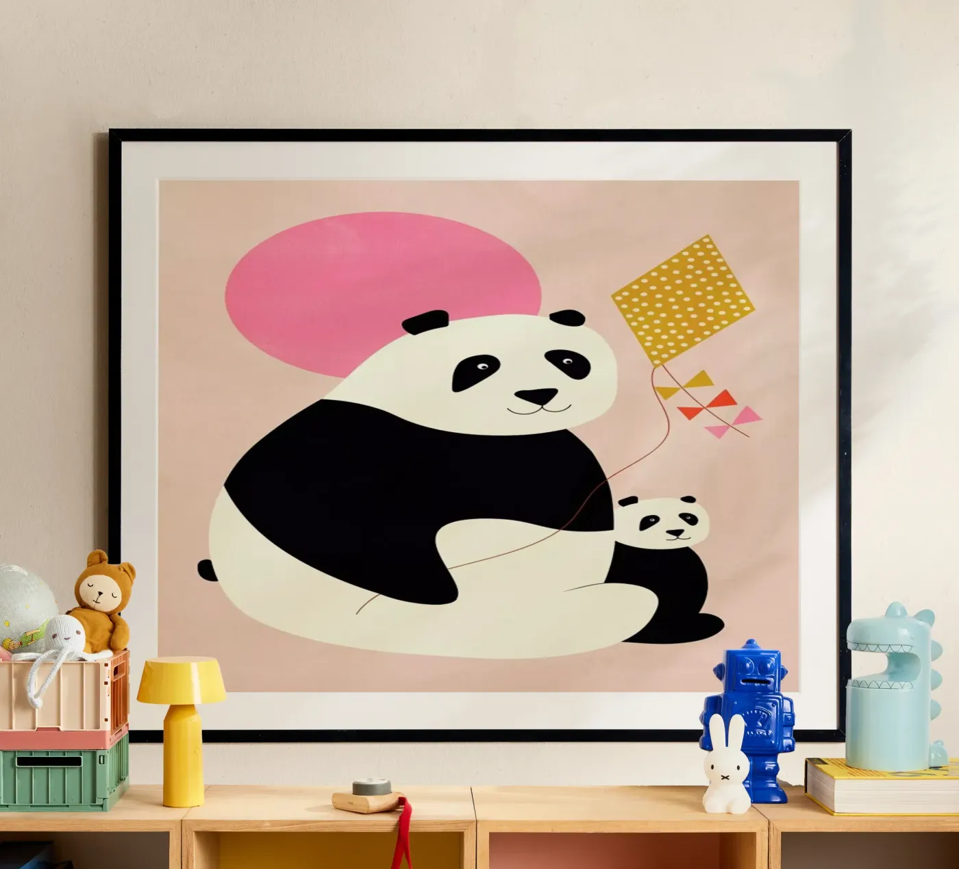 Panda Bears poster da Little Flourishes